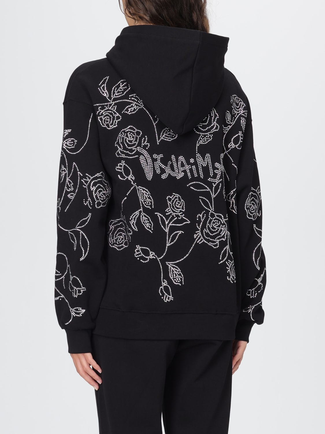 DISCLAIMER SWEATSHIRT: Pullover damen Disclaimer, Schwarz - Img 2