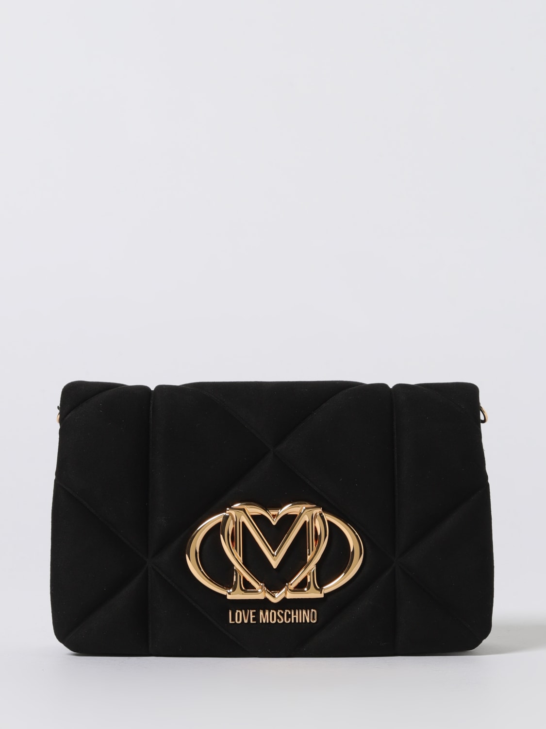 LOVE MOSCHINO BANDOLERA: Bolso de mano mujer Love Moschino, Negro - Img 1