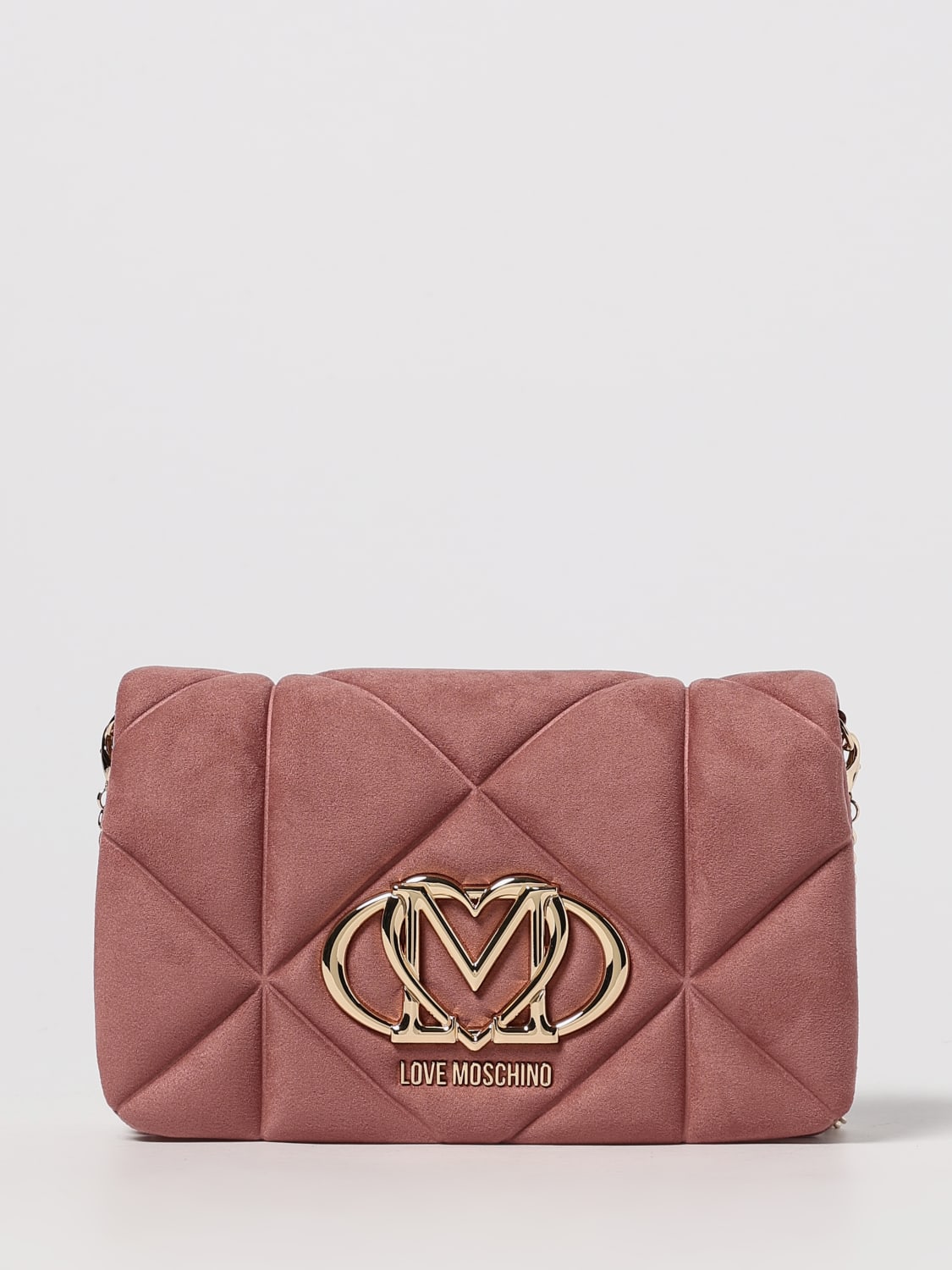 LOVE MOSCHINO CROSSBODY BAG: Handbag woman Love Moschino, Pink - Img 1