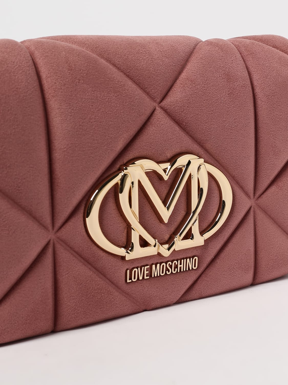LOVE MOSCHINO CROSSBODY BAG: Handbag woman Love Moschino, Pink - Img 3