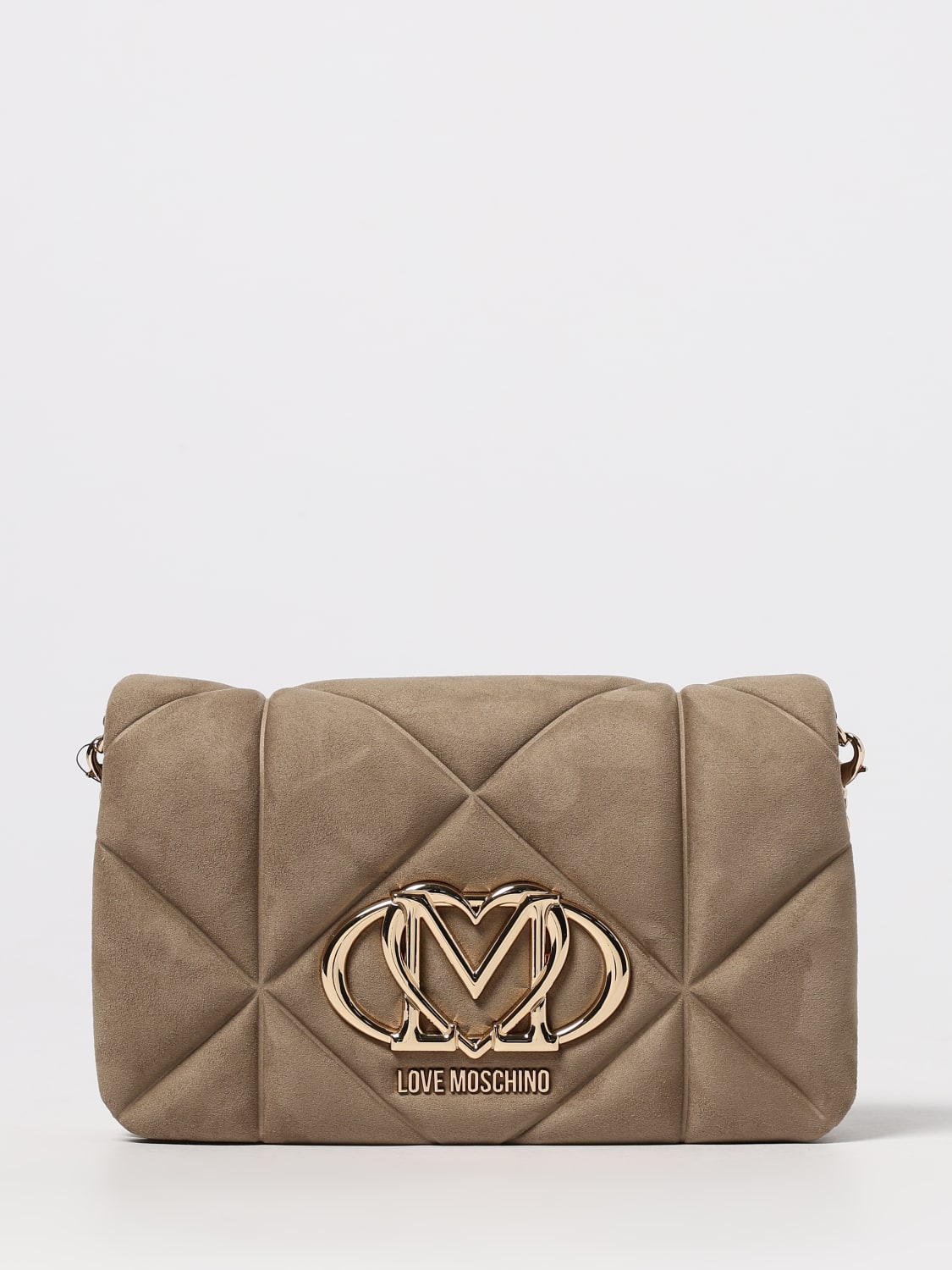 LOVE MOSCHINO CROSSBODY BAG: Handbag woman Love Moschino, Sand - Img 1