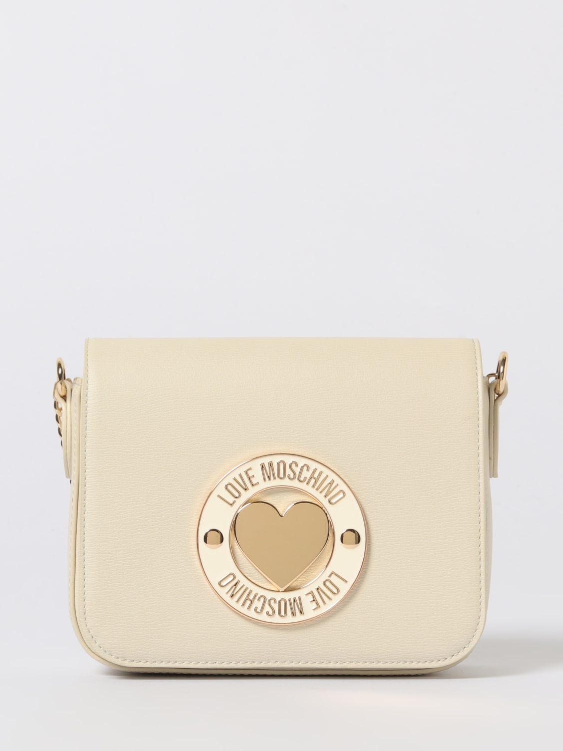 LOVE MOSCHINO クロスボディバッグ: ハンドバッグ レディース Love Moschino, アイボリー - Img 1