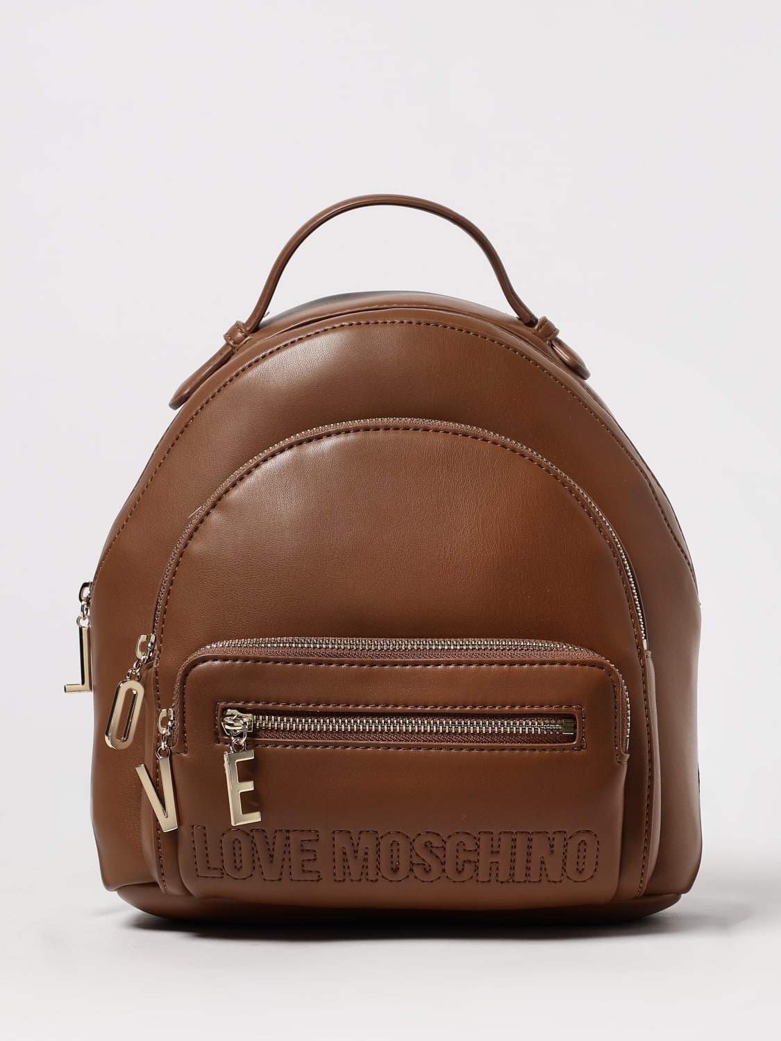 LOVE MOSCHINO BACKPACK: Backpack woman Love Moschino, Leather - Img 1