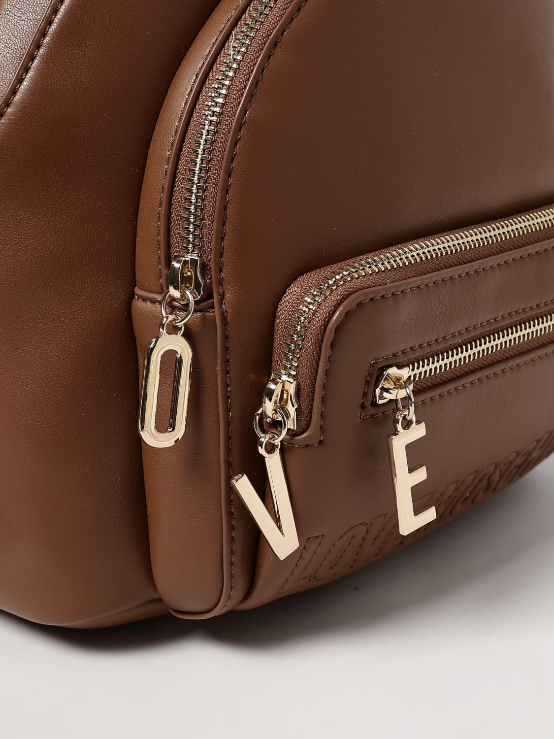 LOVE MOSCHINO BACKPACK: Backpack woman Love Moschino, Leather - Img 3