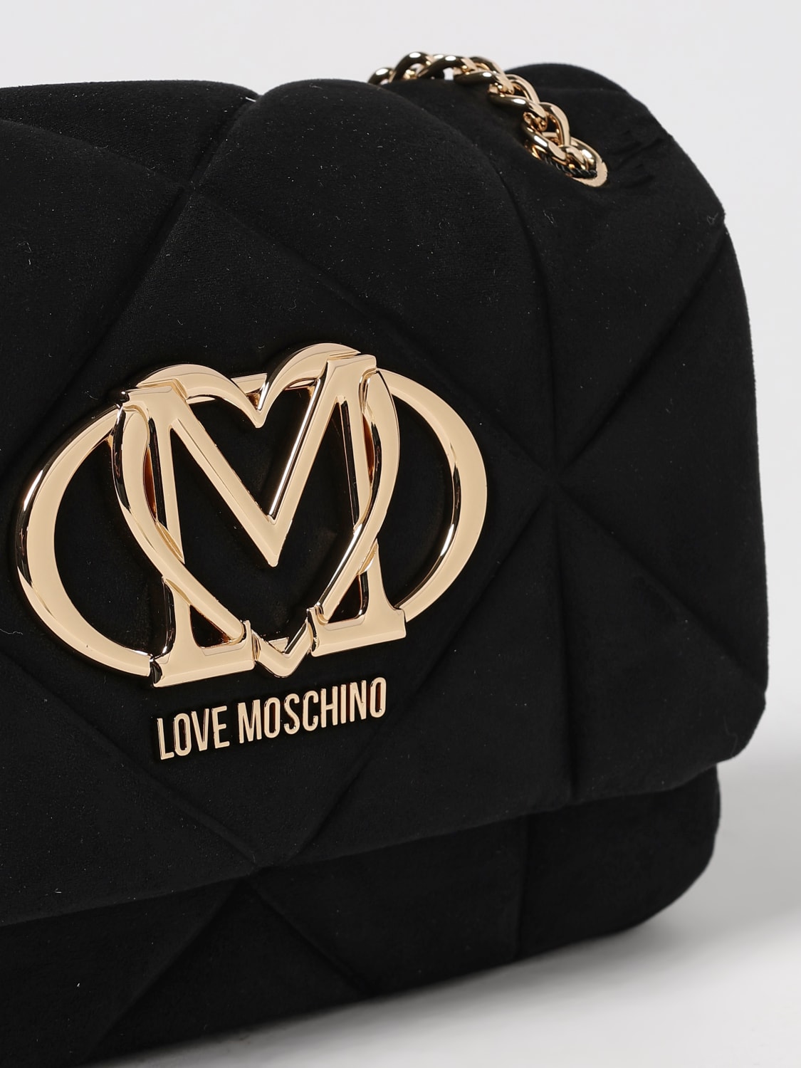 LOVE MOSCHINO SAC PORTÉ ÉPAULE: Sac porté main femme Love Moschino, Noir - Img 3