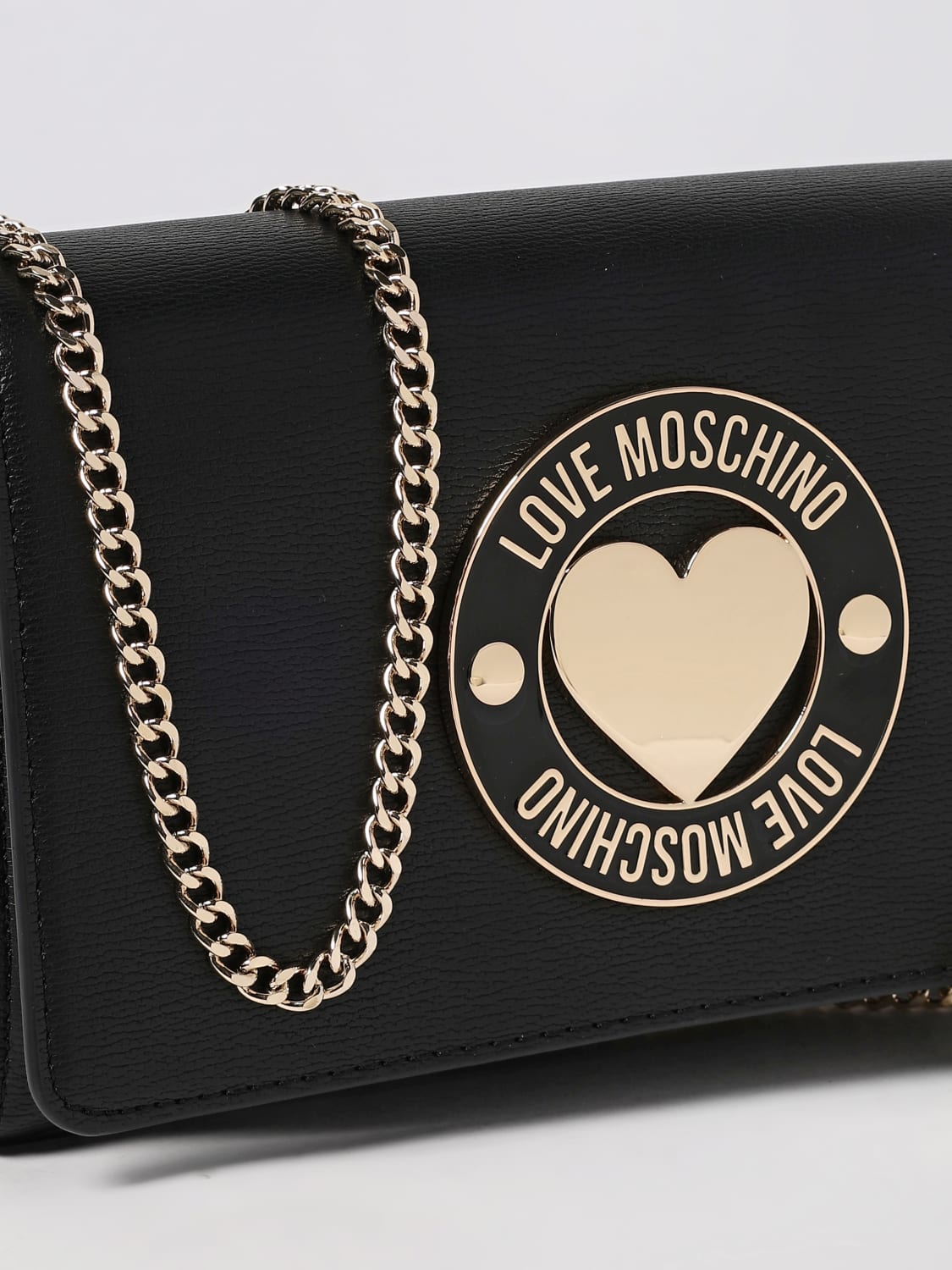 LOVE MOSCHINO CROSSBODY BAG: Handbag woman Love Moschino, Black - Img 3