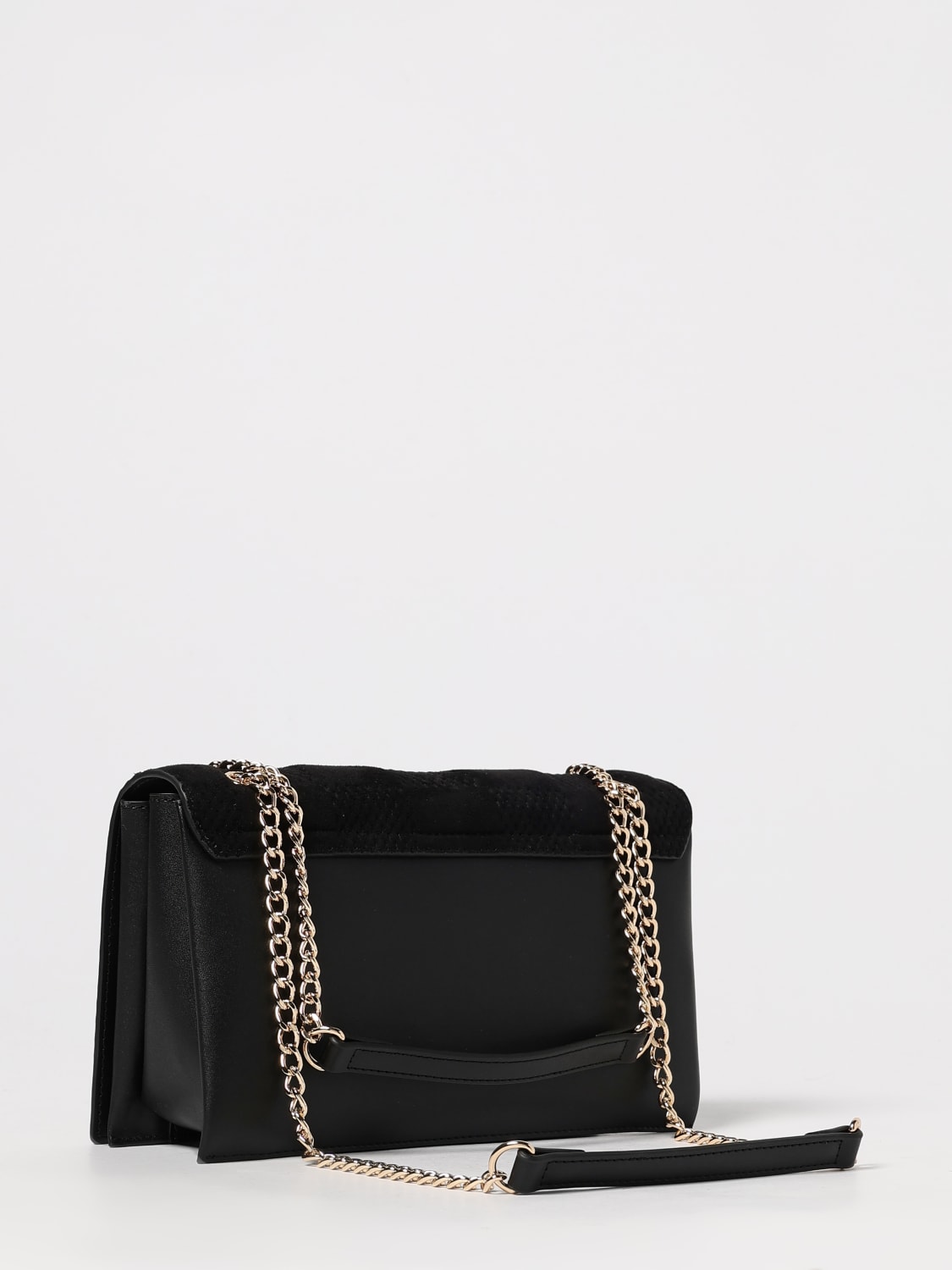 LOVE MOSCHINO BORSA A SPALLA: Borsa a tracolla con logo Love Moschino, Nero - Img 2