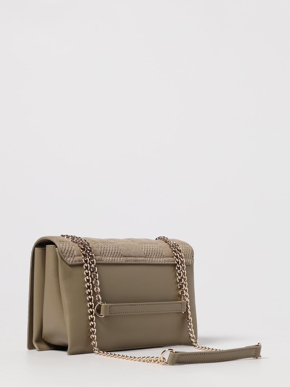 LOVE MOSCHINO BORSA A SPALLA: Borsa a tracolla con logo Love Moschino, Sabbia - Img 2