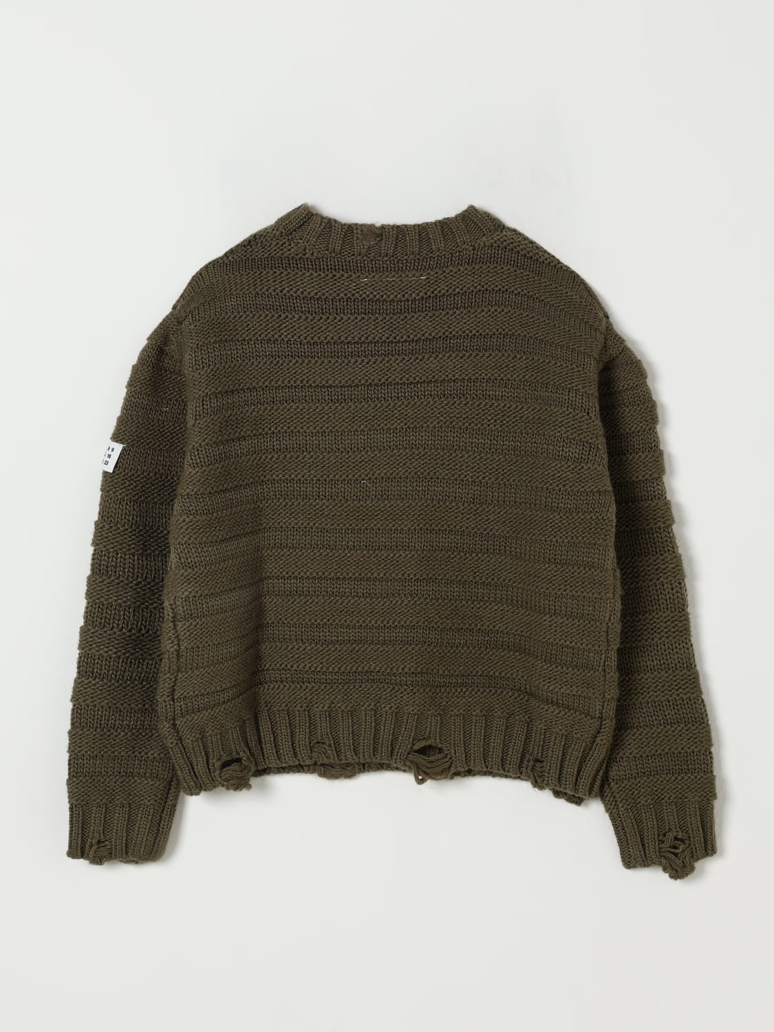 MM6 MAISON MARGIELA SWEATER: Swimsuit kids Mm6 Maison Margiela, Green - Img 2