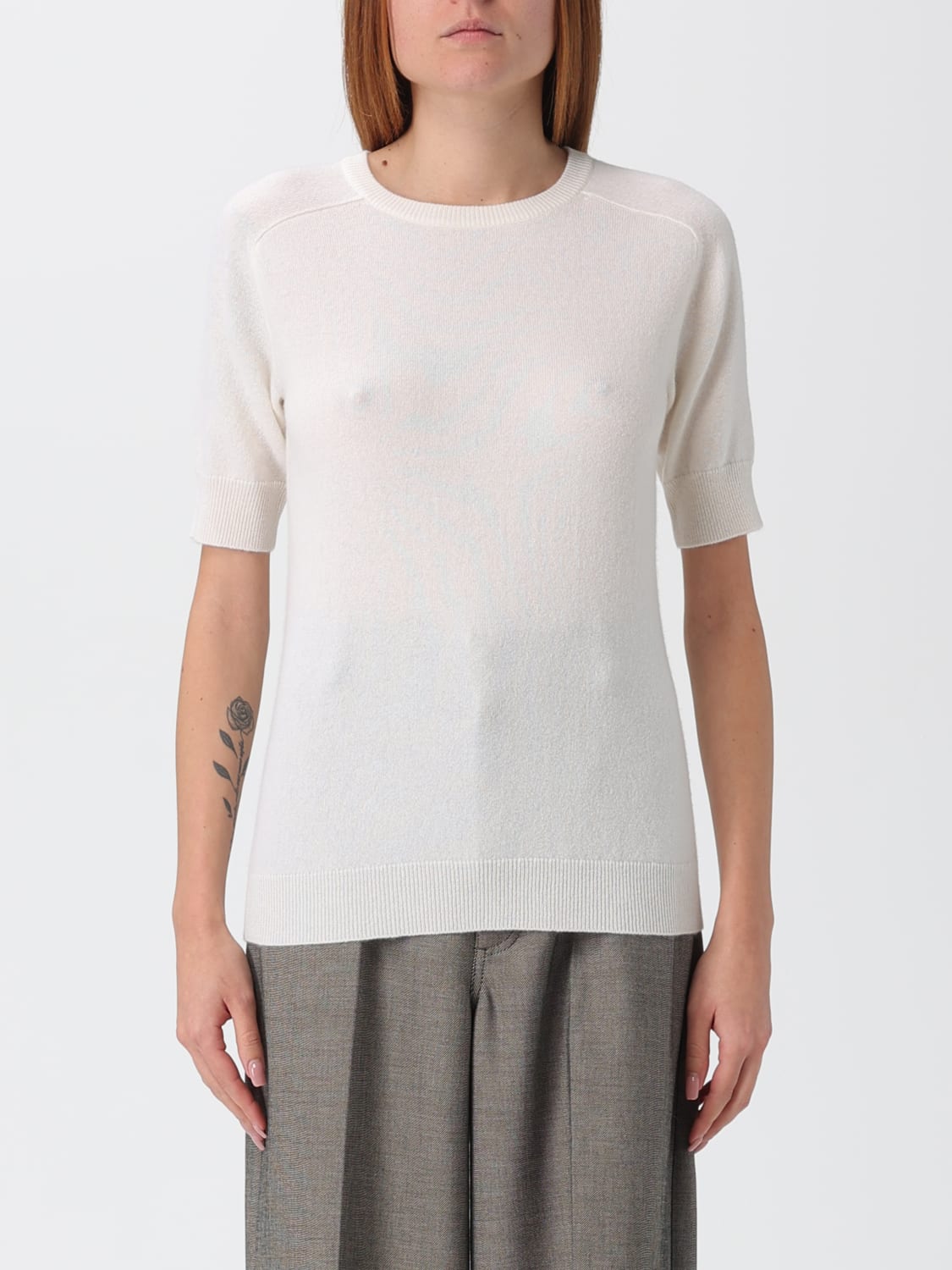 LISA YANG PULLOVER: Sweatshirt damen Lisa Yang, Weiß - Img 1