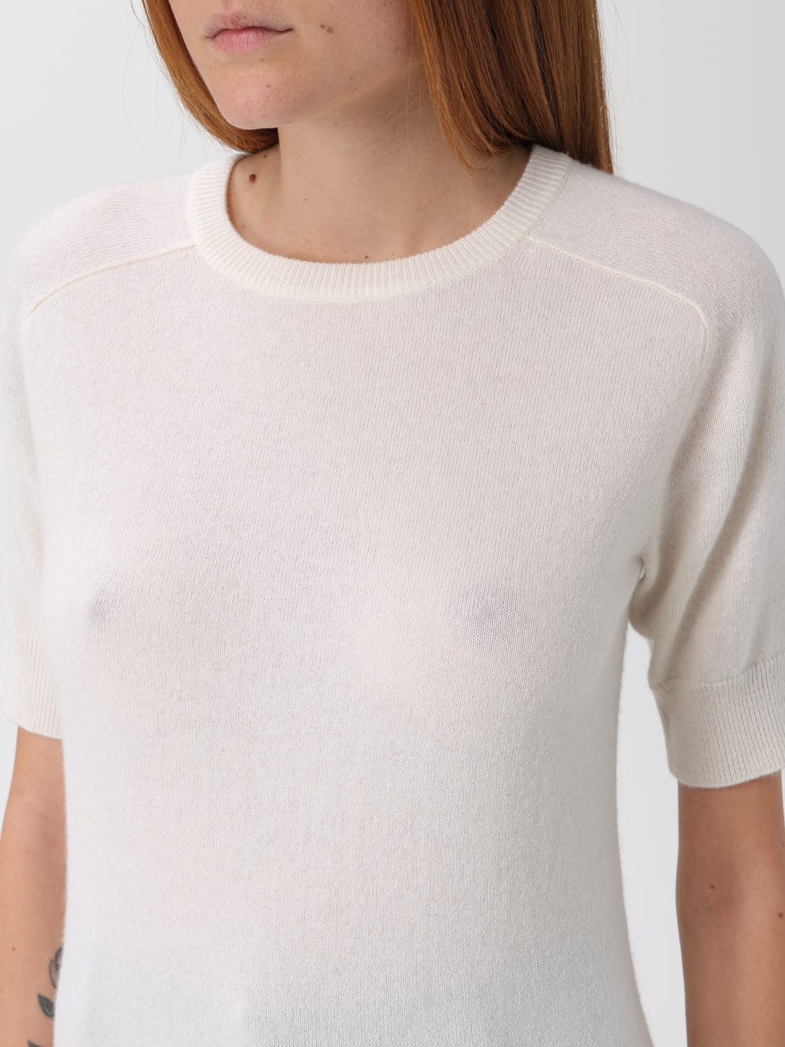 LISA YANG PULLOVER: Sweatshirt damen Lisa Yang, Weiß - Img 3