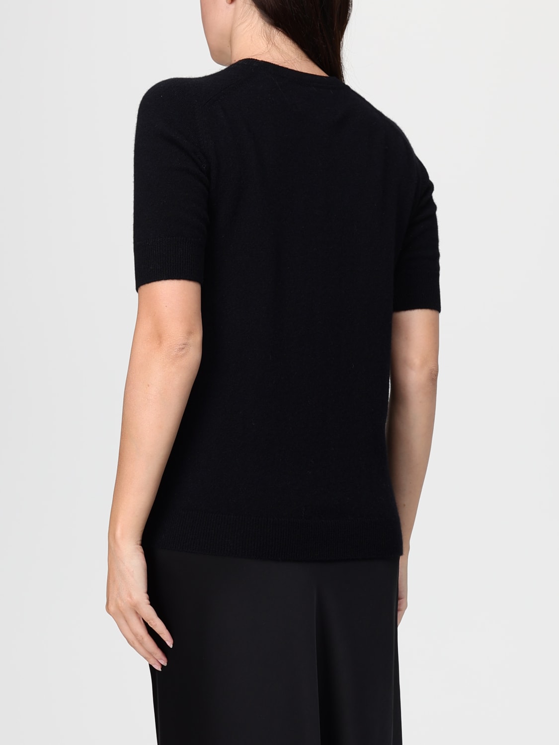 LISA YANG MAGLIA: Pullover basic Lisa Yang, Nero - Img 2