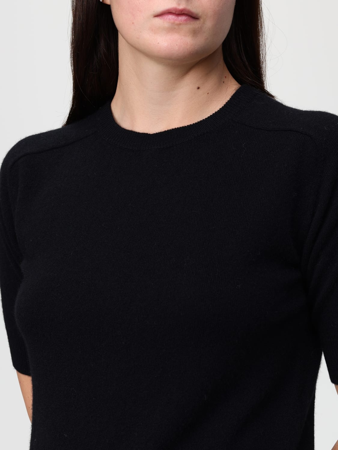 LISA YANG MAGLIA: Pullover basic Lisa Yang, Nero - Img 3