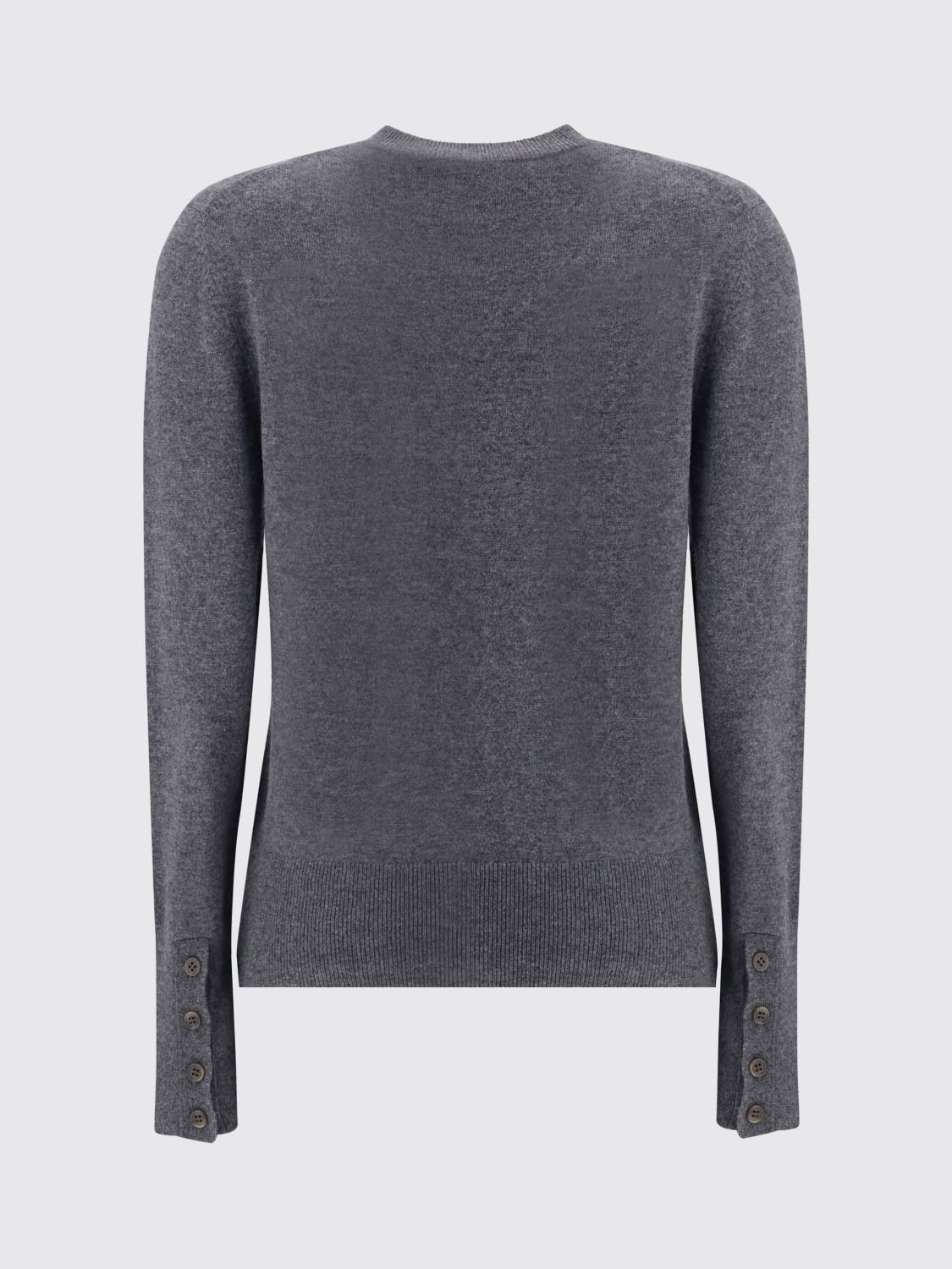 LISA YANG SWEATER: Cardigan woman Lisa Yang, Graphite - Img 2