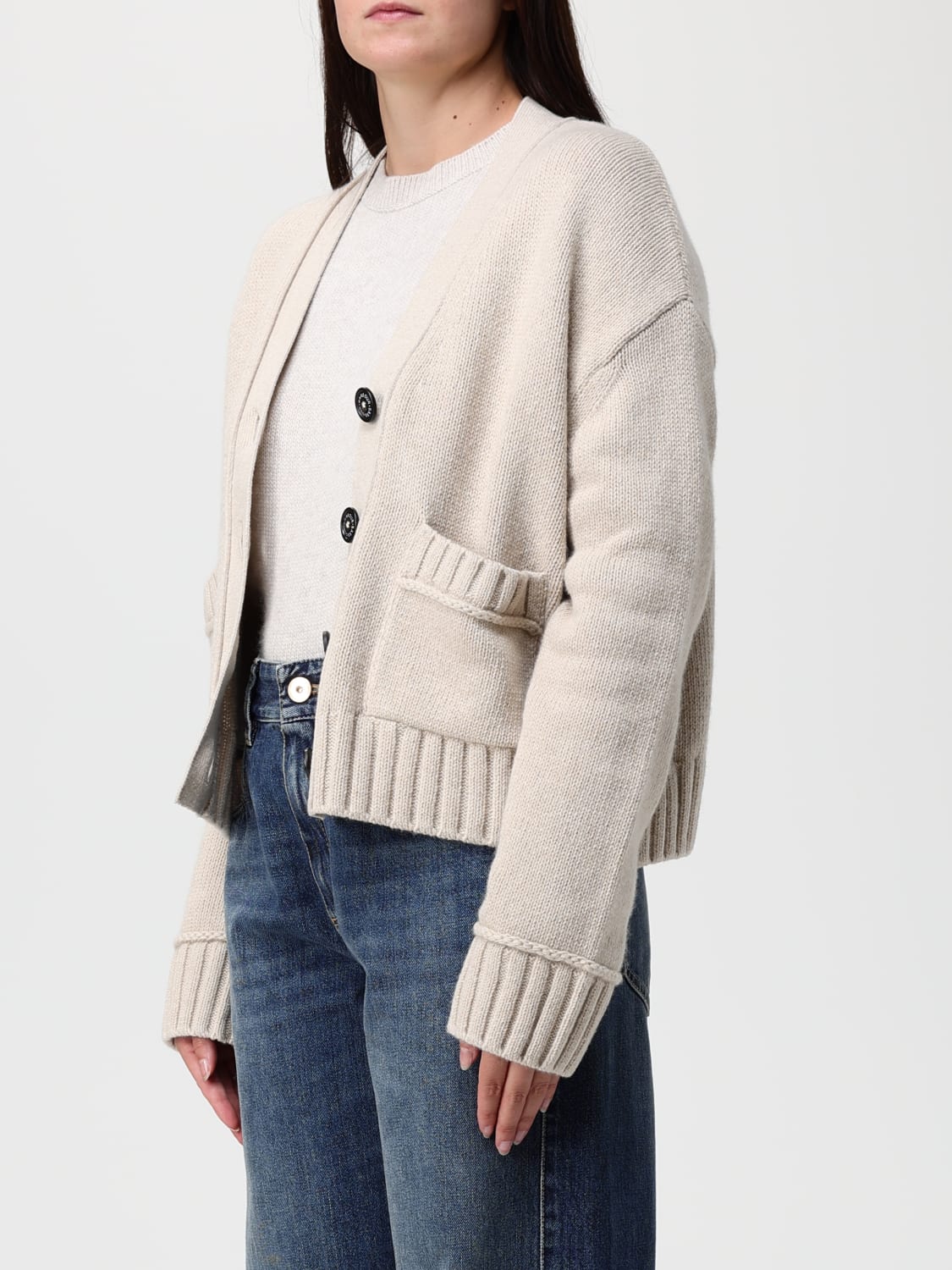 LISA YANG JERSEY: Sudadera mujer Lisa Yang, Beige - Img 3