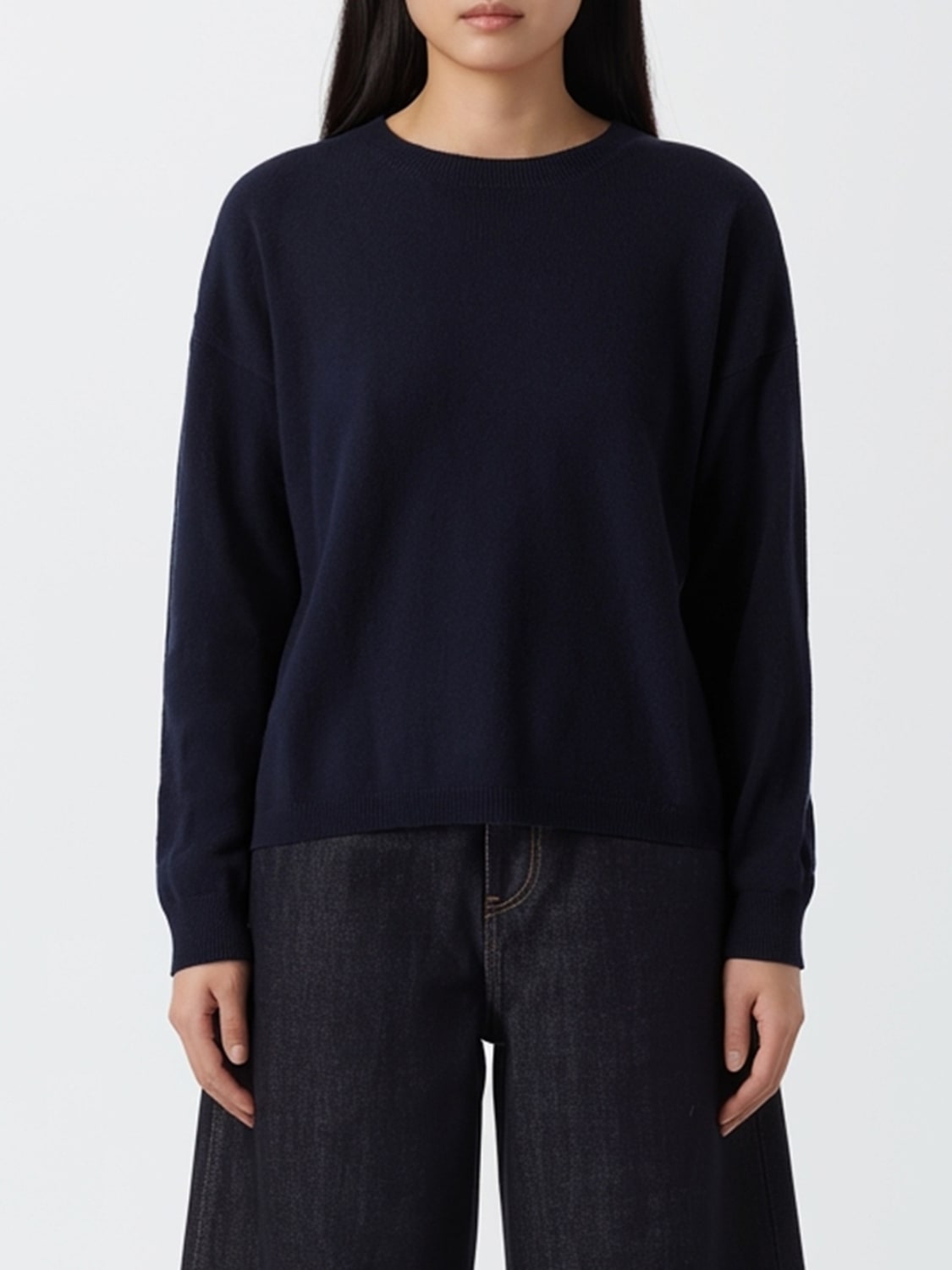 LISA YANG JERSEY: Sudadera mujer Lisa Yang, Azul Marino - Img 1