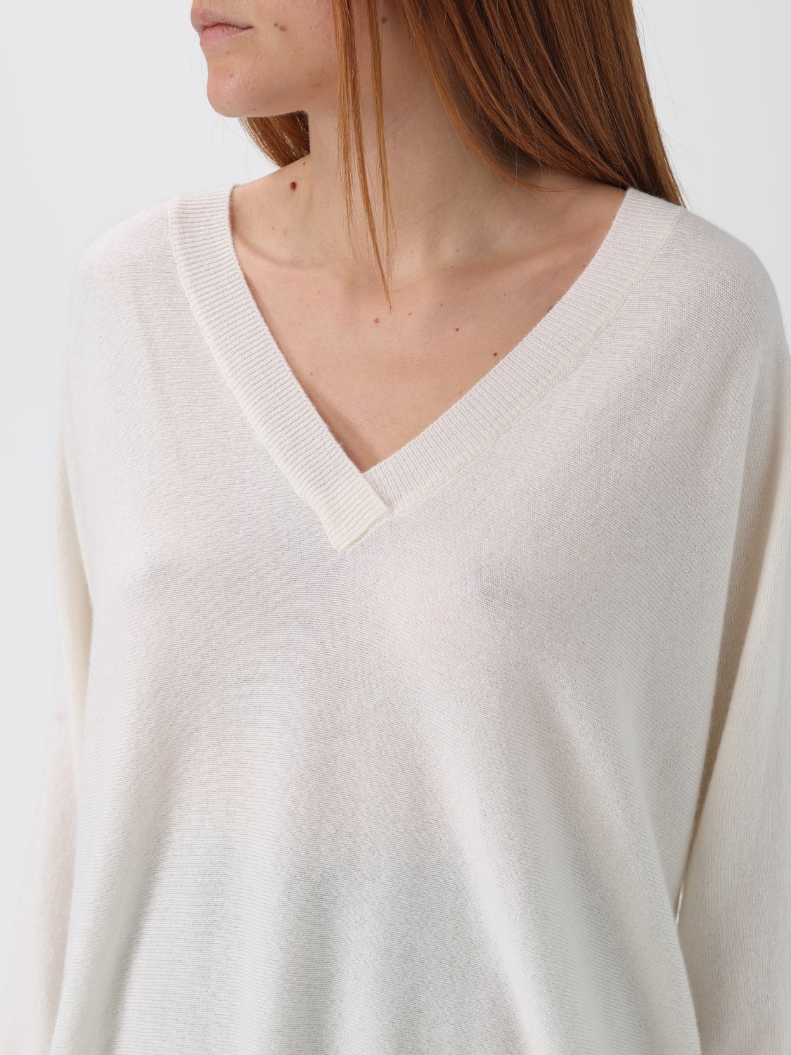 LISA YANG PULLOVER: Sweatshirt damen Lisa Yang, Weiß - Img 3