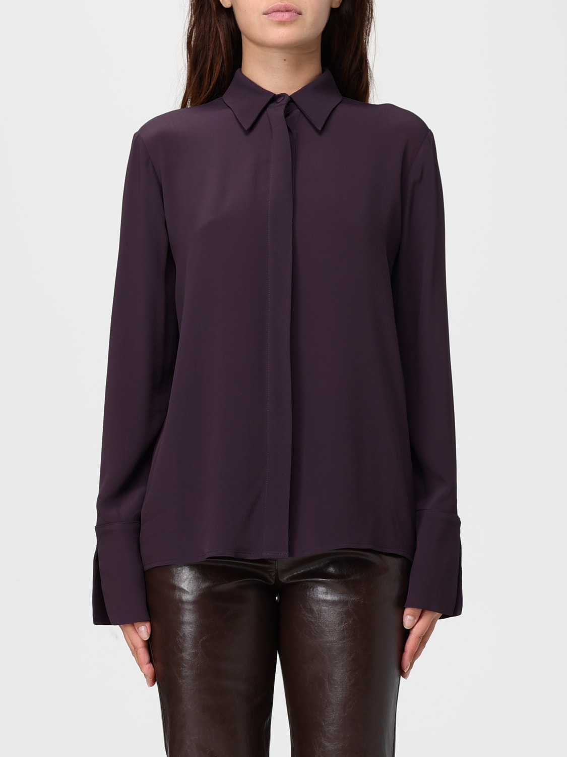 FEDERICA TOSI SHIRT: Shirt woman Federica Tosi, Violet - Img 1