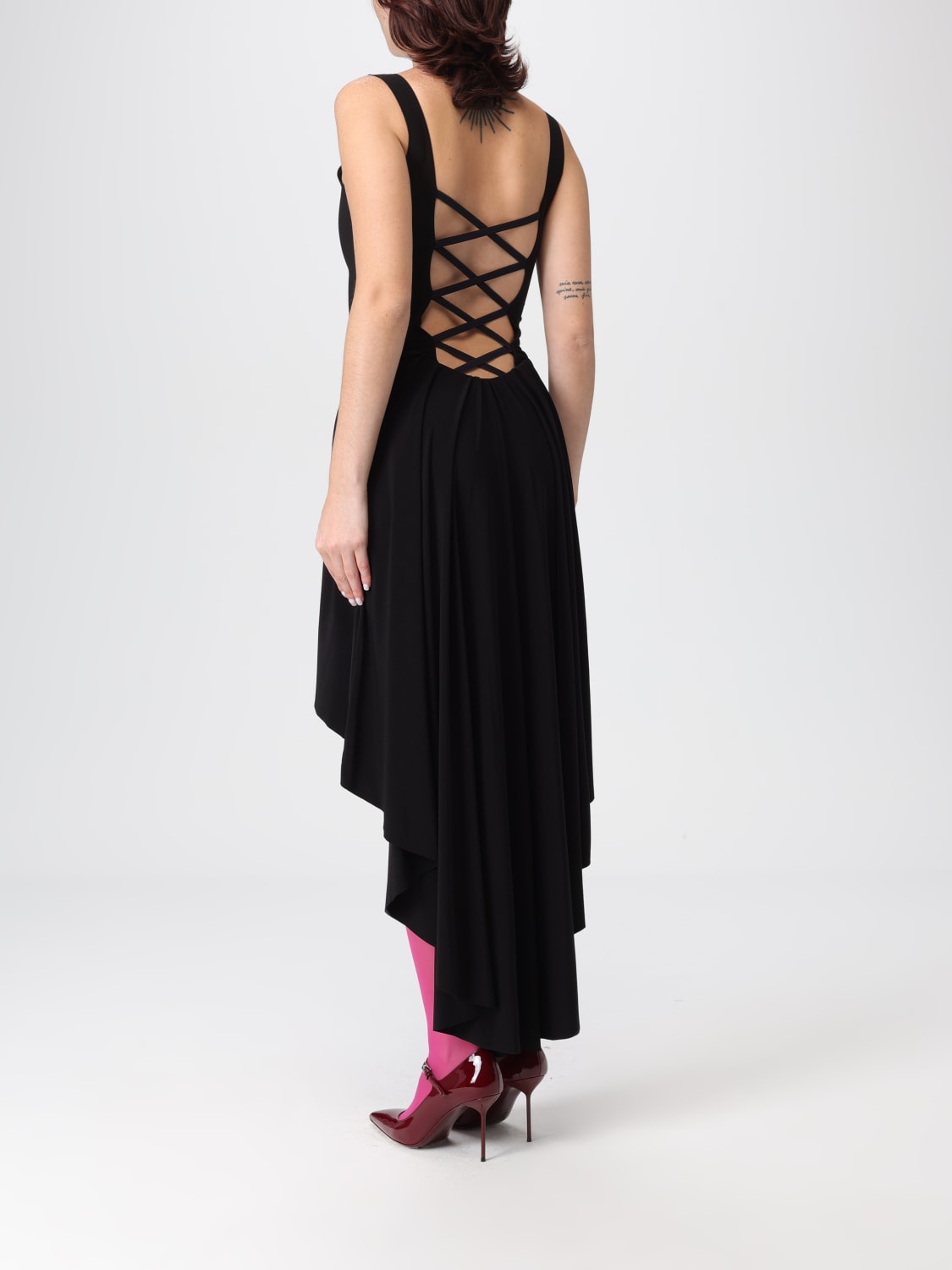 NORMA KAMALI DRESS: Dress woman Norma Kamali, Black - Img 2