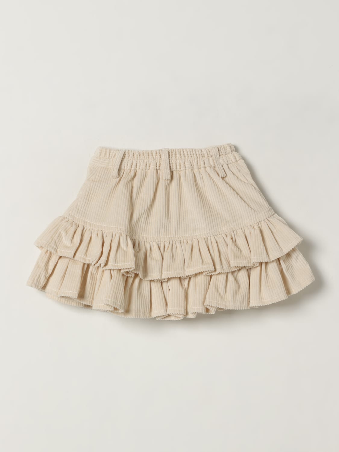 MONNALISA SKIRT: Skirt kids Monnalisa, Beige - Img 2
