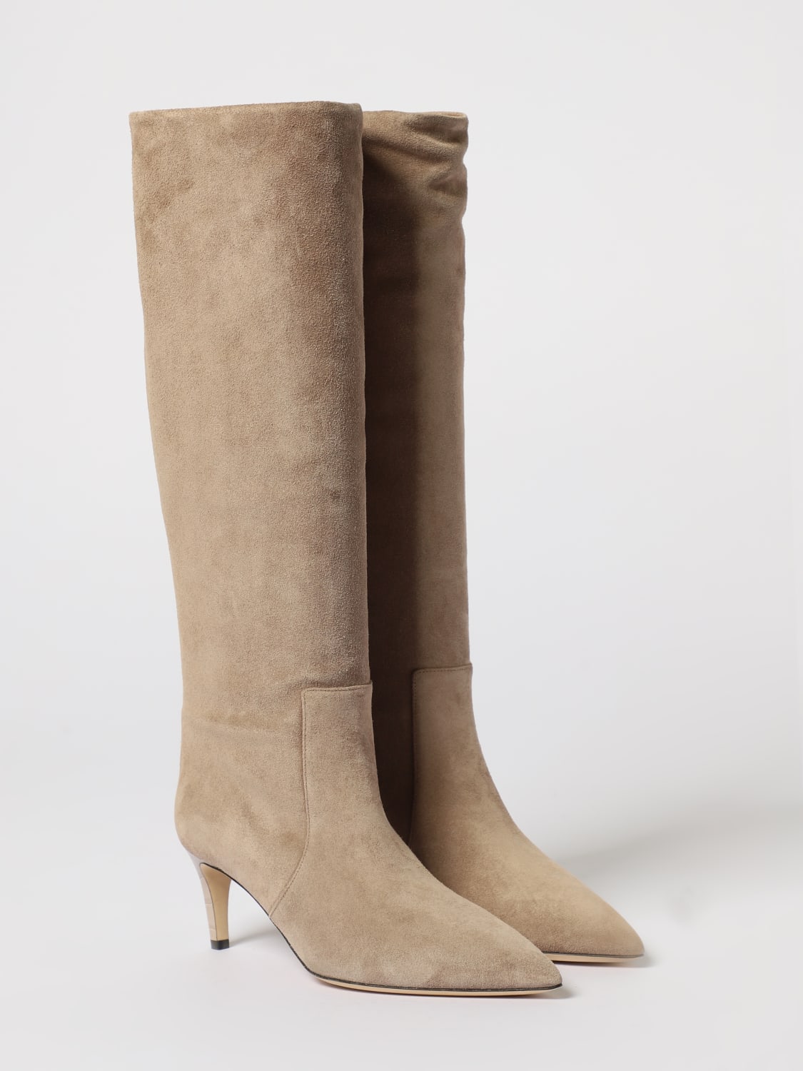PARIS TEXAS STIEFEL: Flache stiefeletten damen Paris Texas, Beige - Img 2