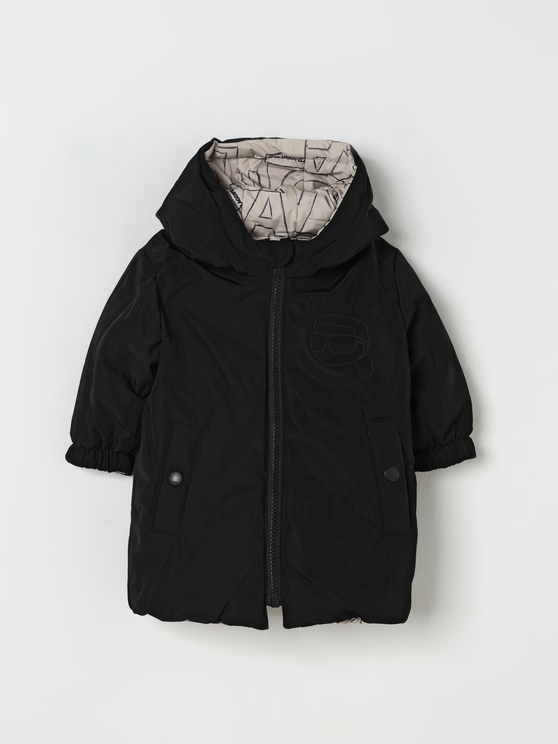 KARL LAGERFELD KIDS JACKET: Jacket kids Karl Lagerfeld Kids, Sand - Img 3