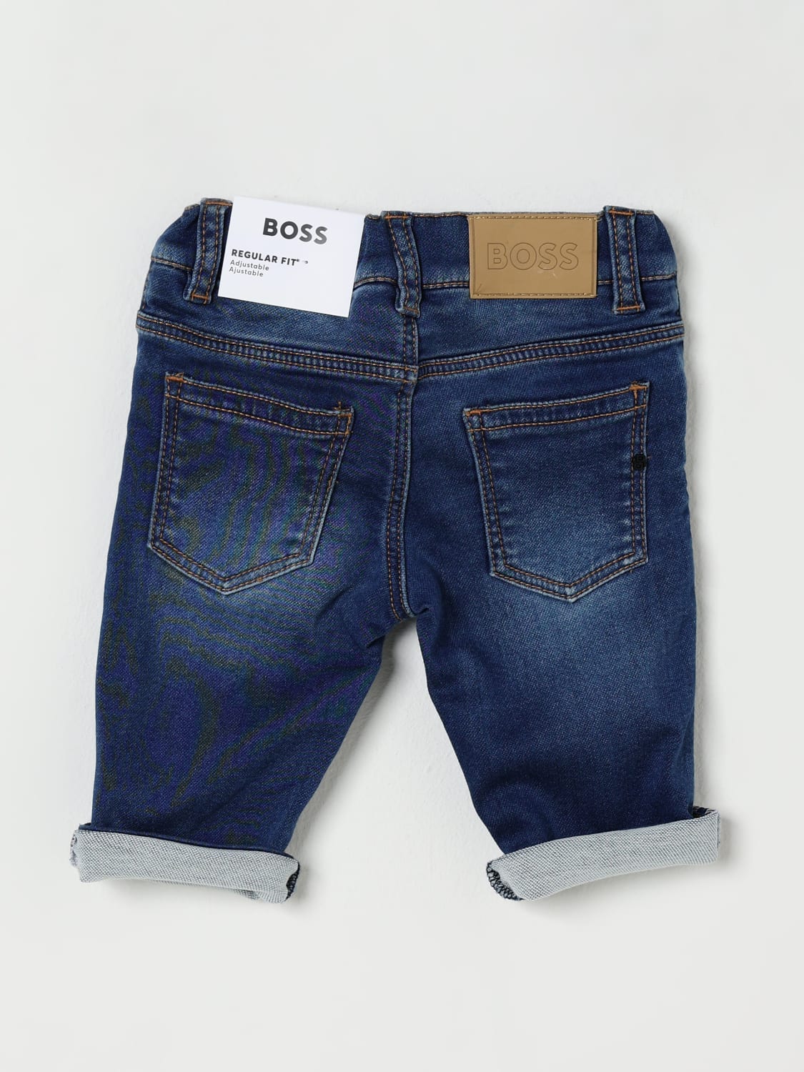 BOSS JEANS: Hose kinder Boss, Denim - Img 2