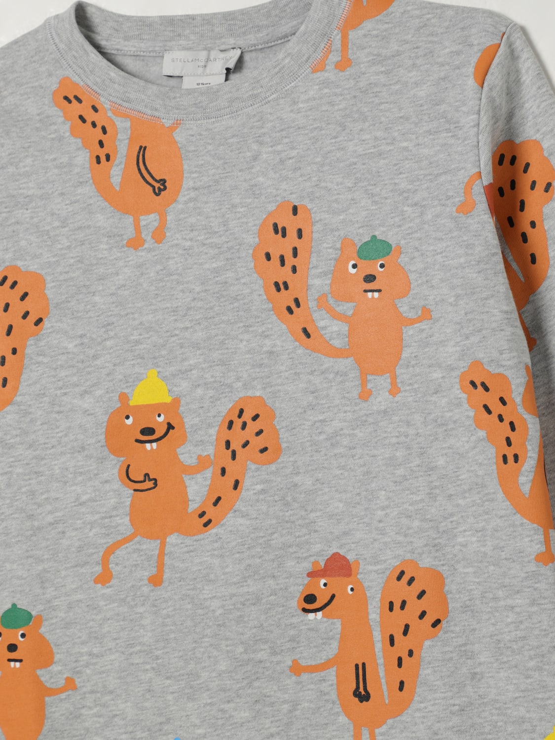 STELLA MCCARTNEY KIDS СВИТЕР: Свитер Детское Stella McCartney Kids, Серый - Img 3