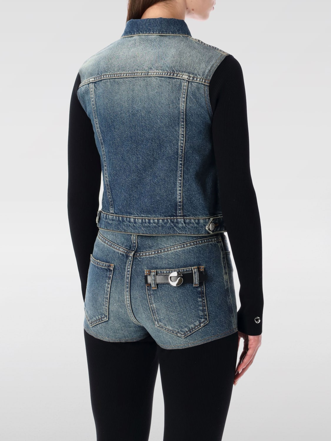 COPERNI JACKET: Coat woman Coperni, Blue - Img 2