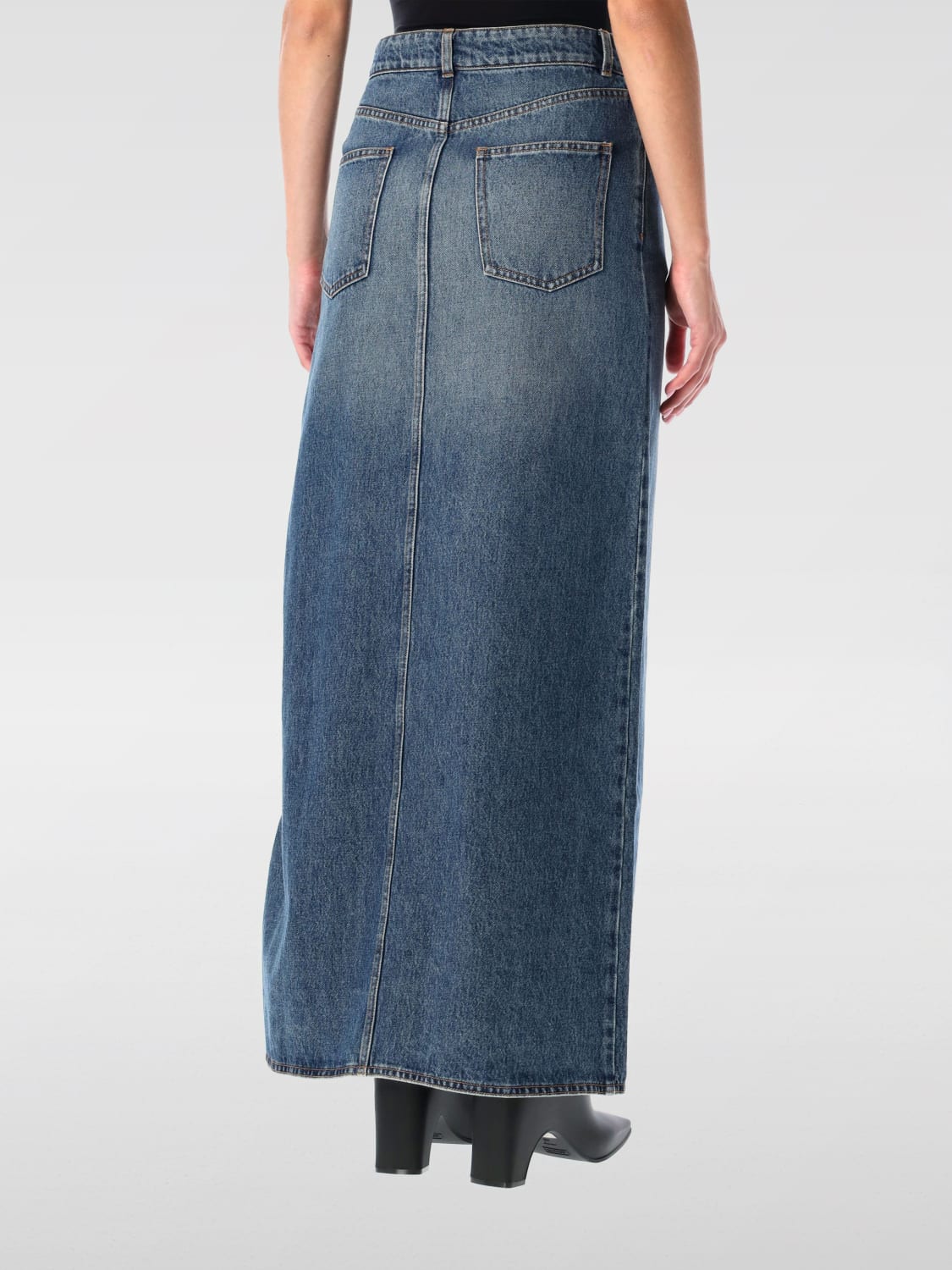 COPERNI SKIRT: Skirt woman Coperni, Blue - Img 2