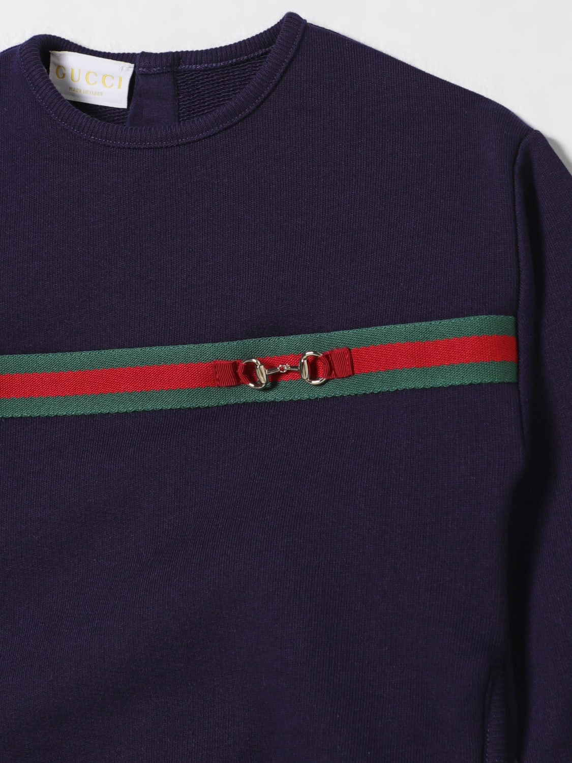 GUCCI SWEATER: Sweater kids Gucci, Blue - Img 3