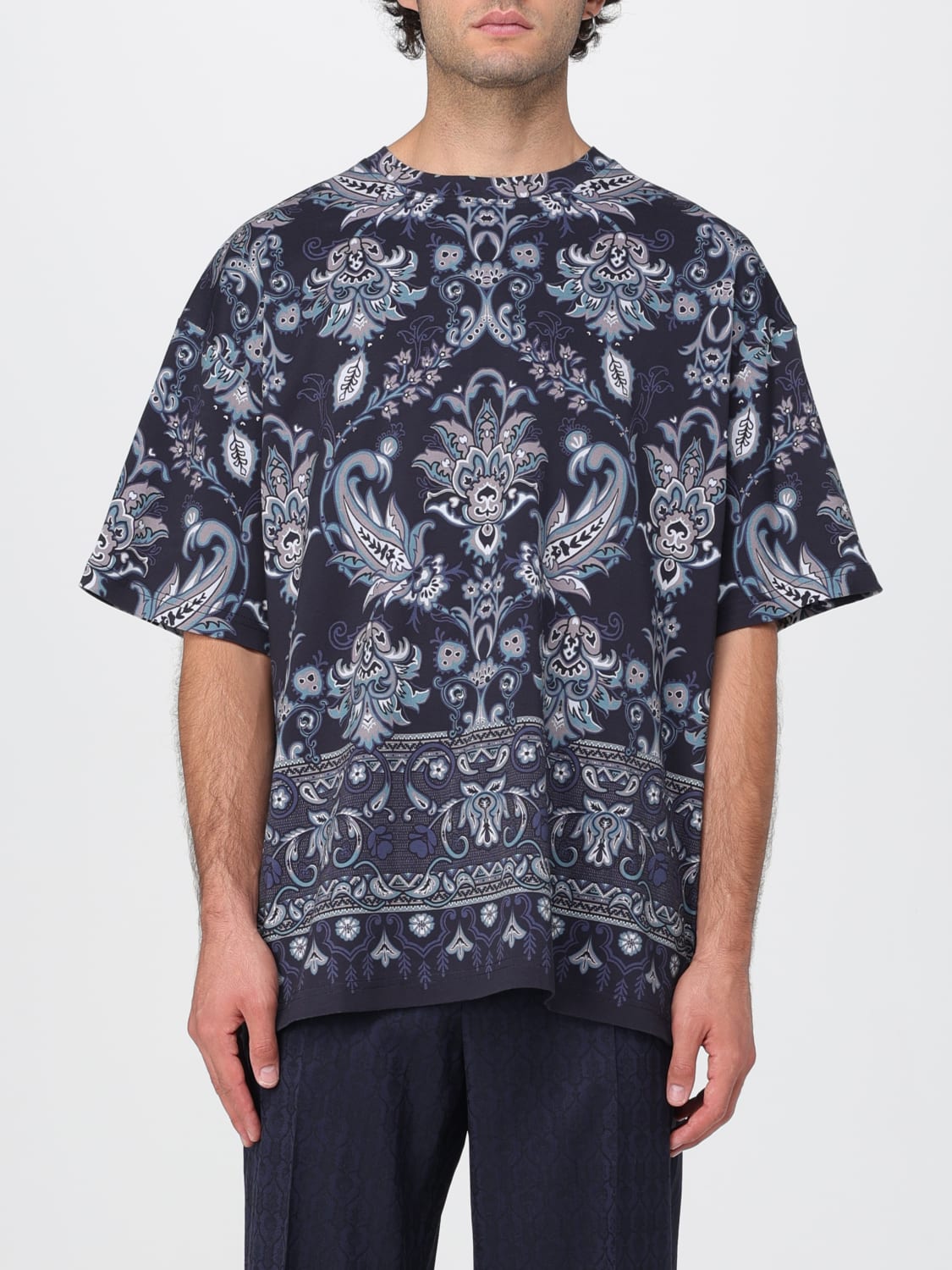 ETRO Tシャツ: Tシャツ メンズ Etro, マルチカラー - Img 1