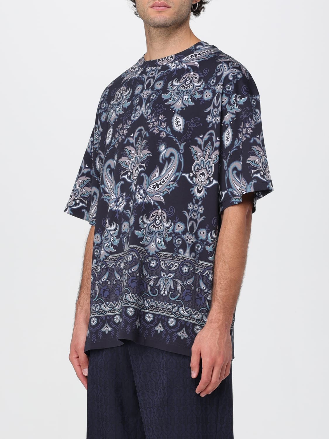 ETRO Tシャツ: Tシャツ メンズ Etro, マルチカラー - Img 4
