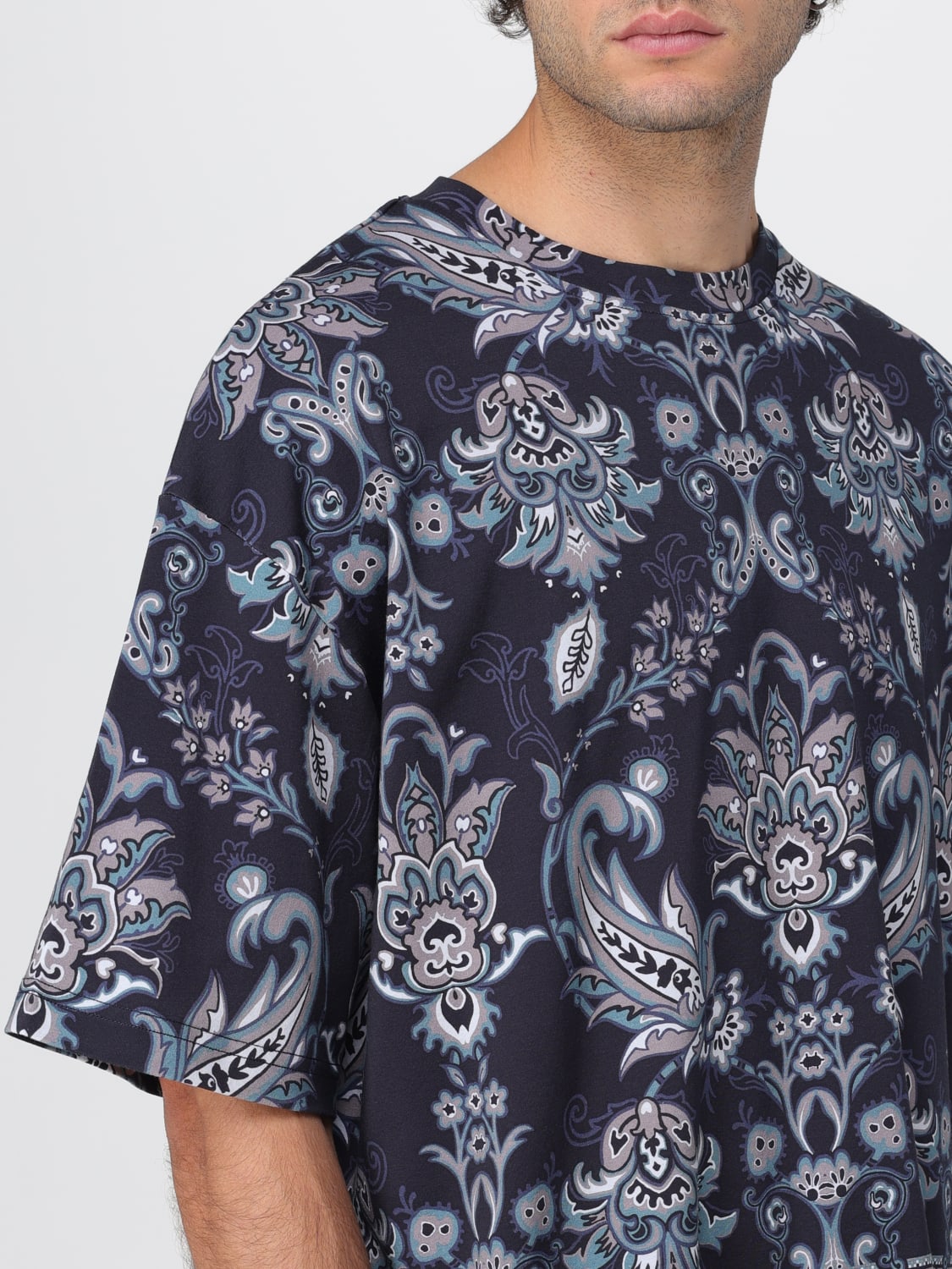 ETRO Tシャツ: Tシャツ メンズ Etro, マルチカラー - Img 5