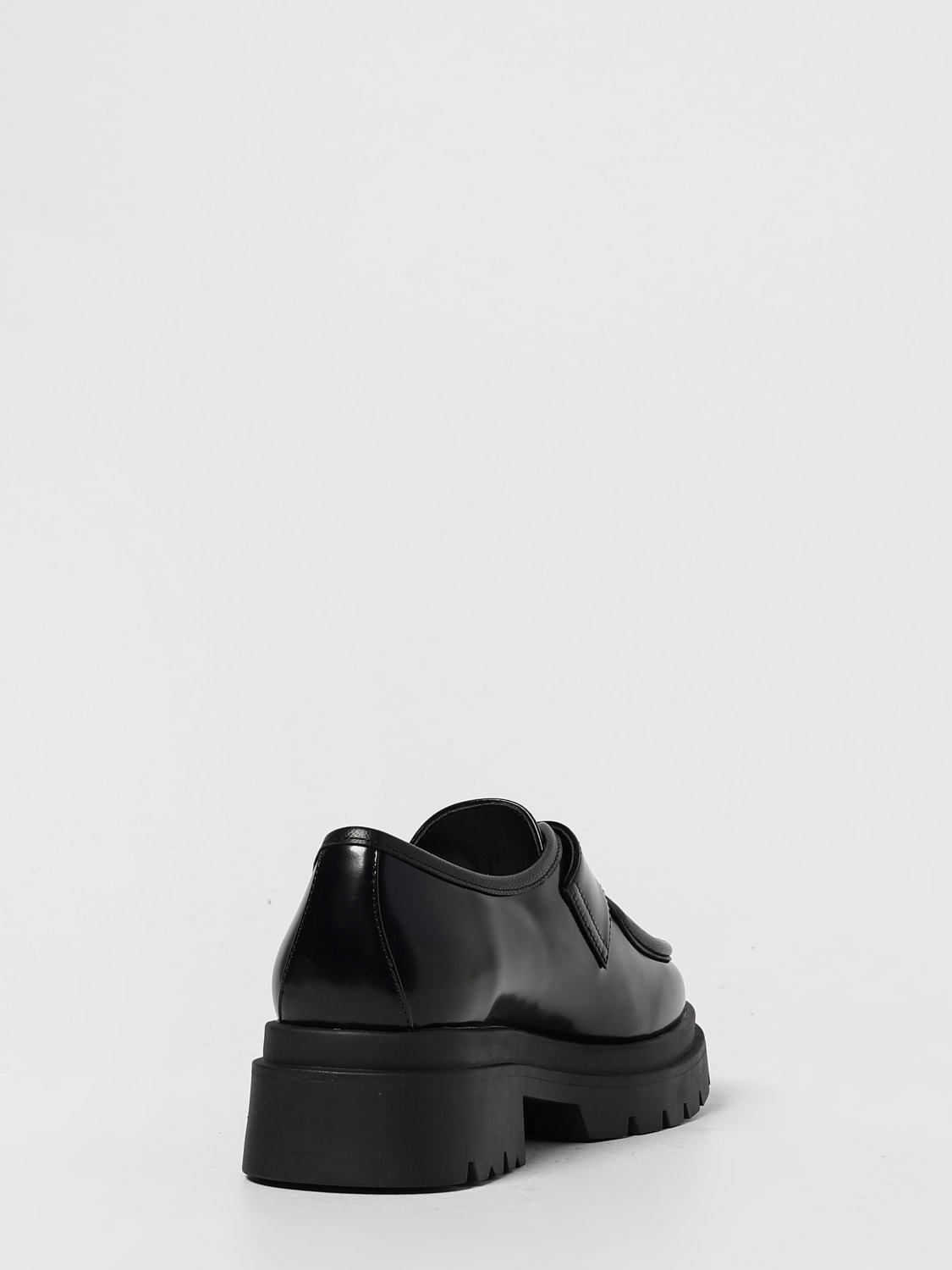 COCCINELLE STRINGATE: Monk Strap Coccinelle in pelle spazzolata , Nero - Img 3