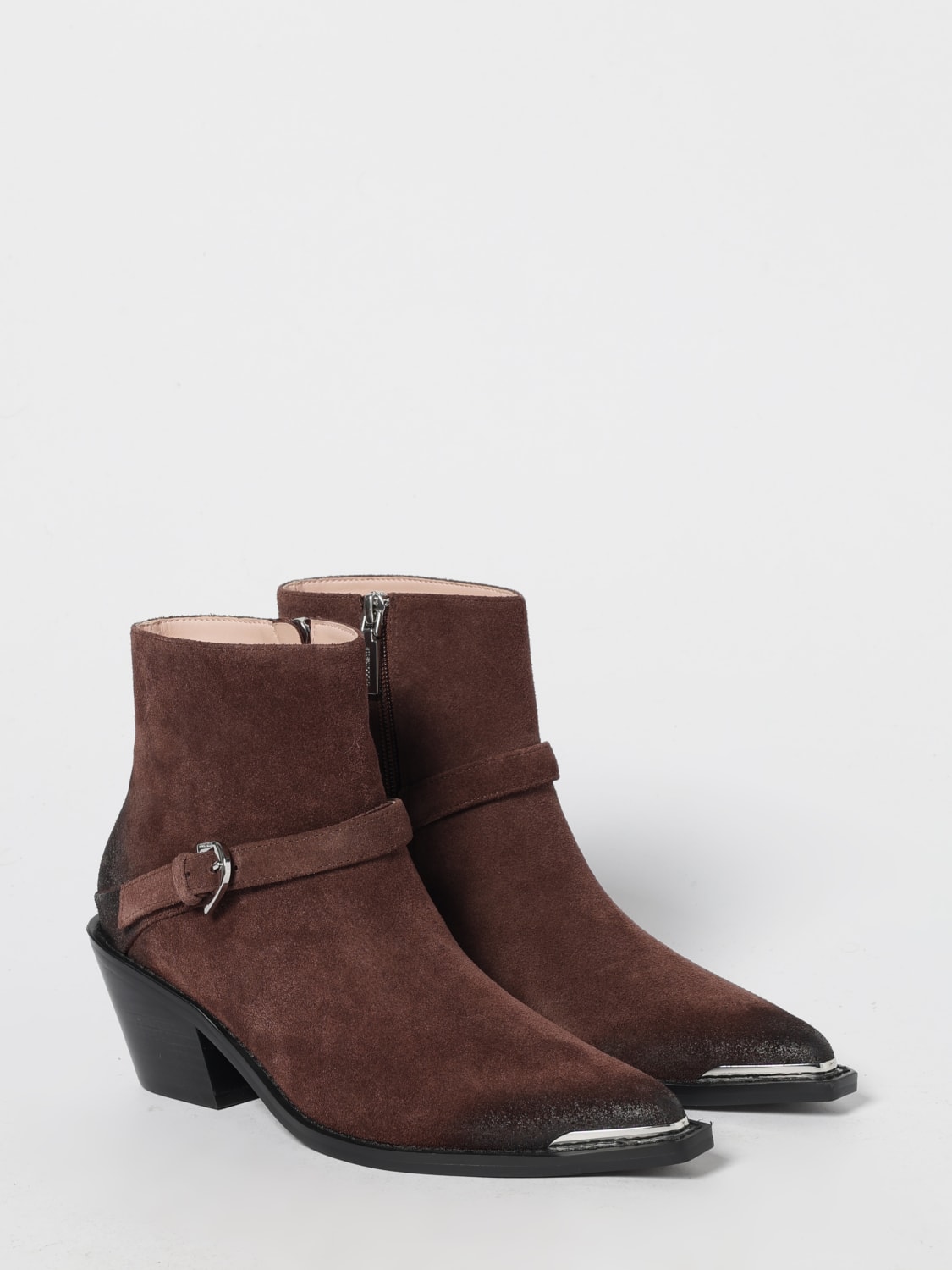 COCCINELLE BOTTES: Chaussures femme Coccinelle, Ébène - Img 2