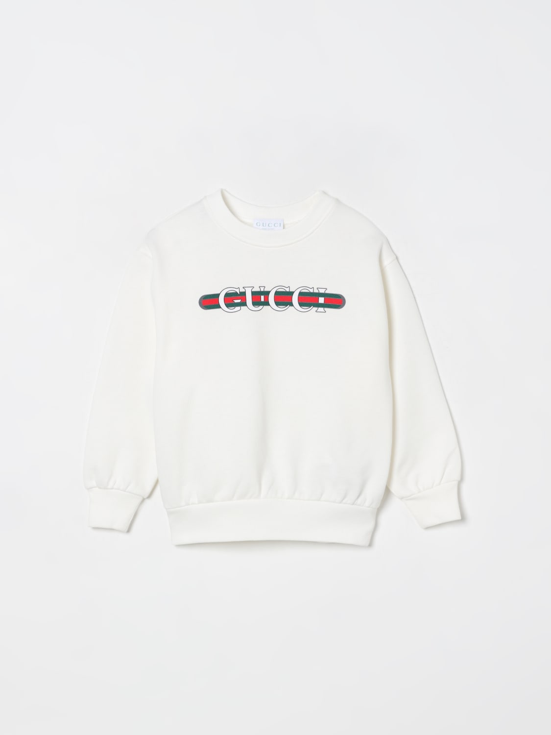 GUCCI SWEATER: Sweater kids Gucci, White - Img 1