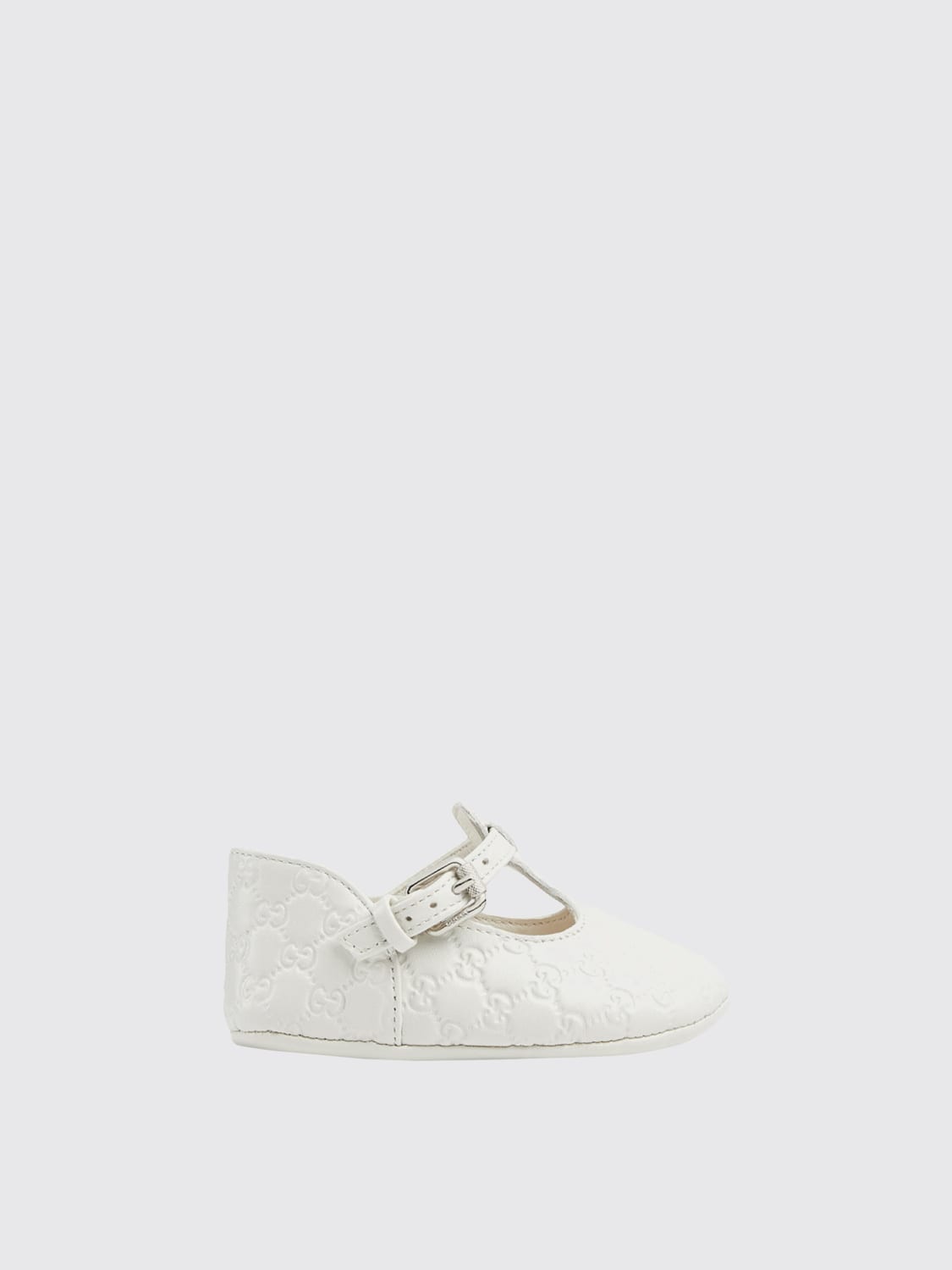 GUCCI SHOES: Shoes kids Gucci, White - Img 1