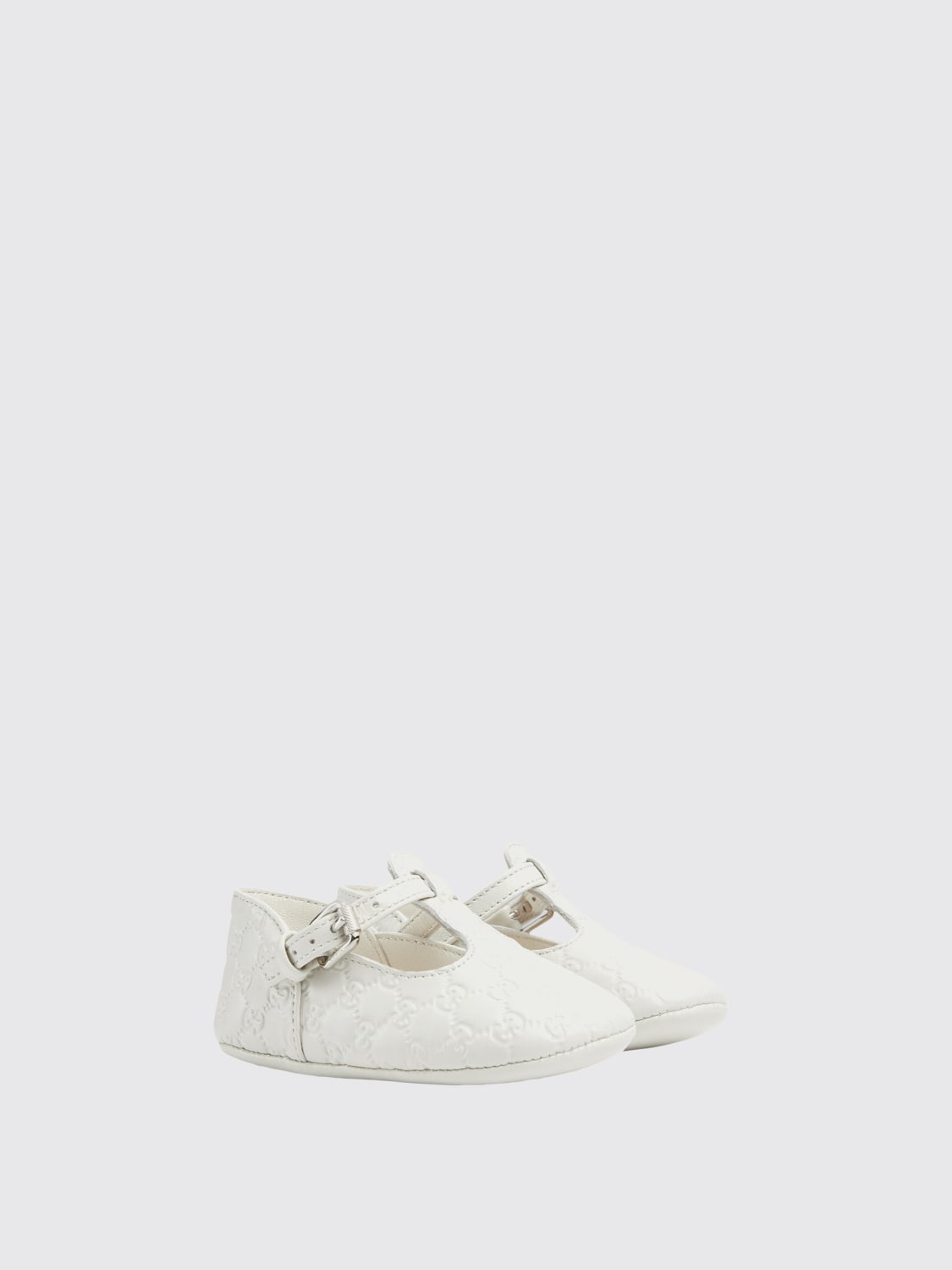 GUCCI SHOES: Shoes kids Gucci, White - Img 2