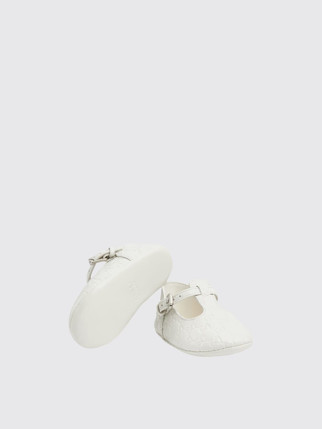 GUCCI SHOES: Shoes kids Gucci, White - Img 5