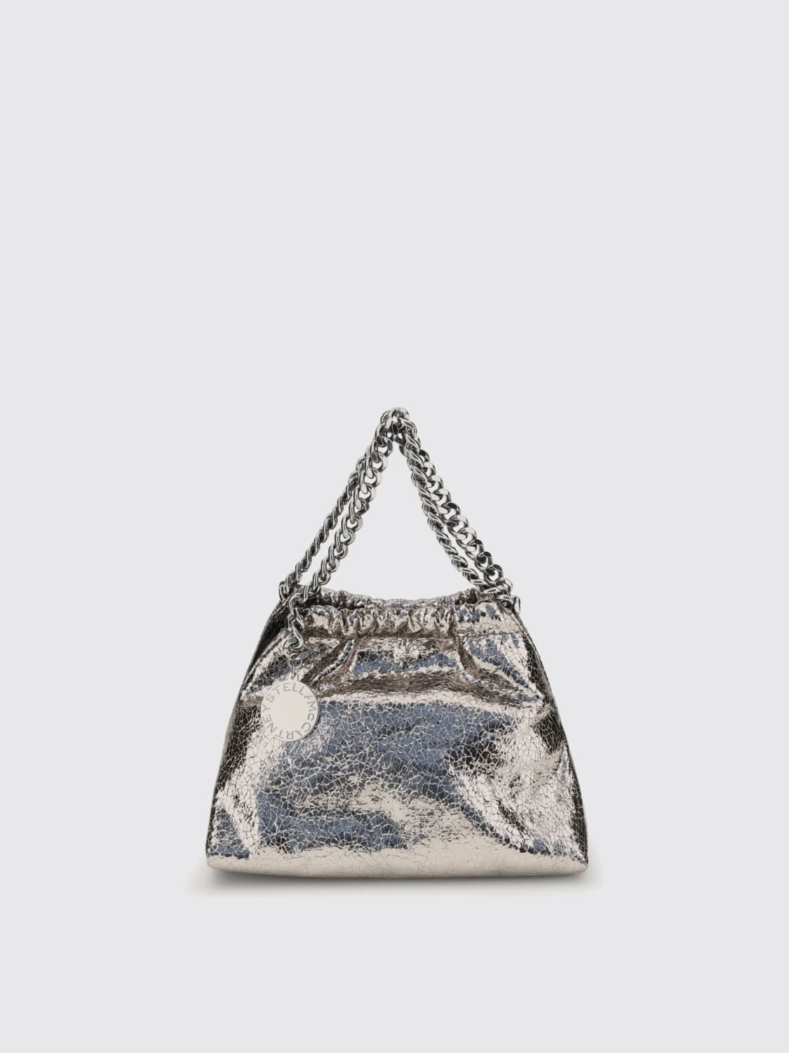 STELLA MCCARTNEY MINI BAG: Shoulder bag woman Stella McCartney, Steel - Img 1