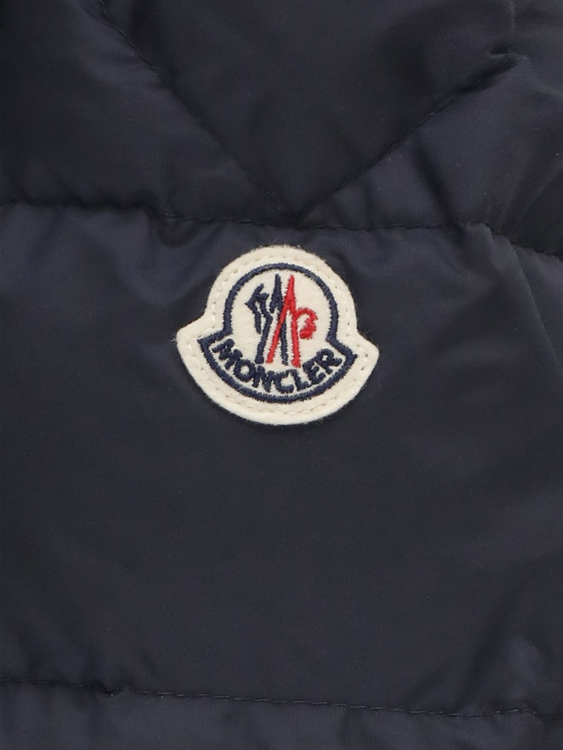 MONCLER COAT: Coats kids Moncler, Blue - Img 3