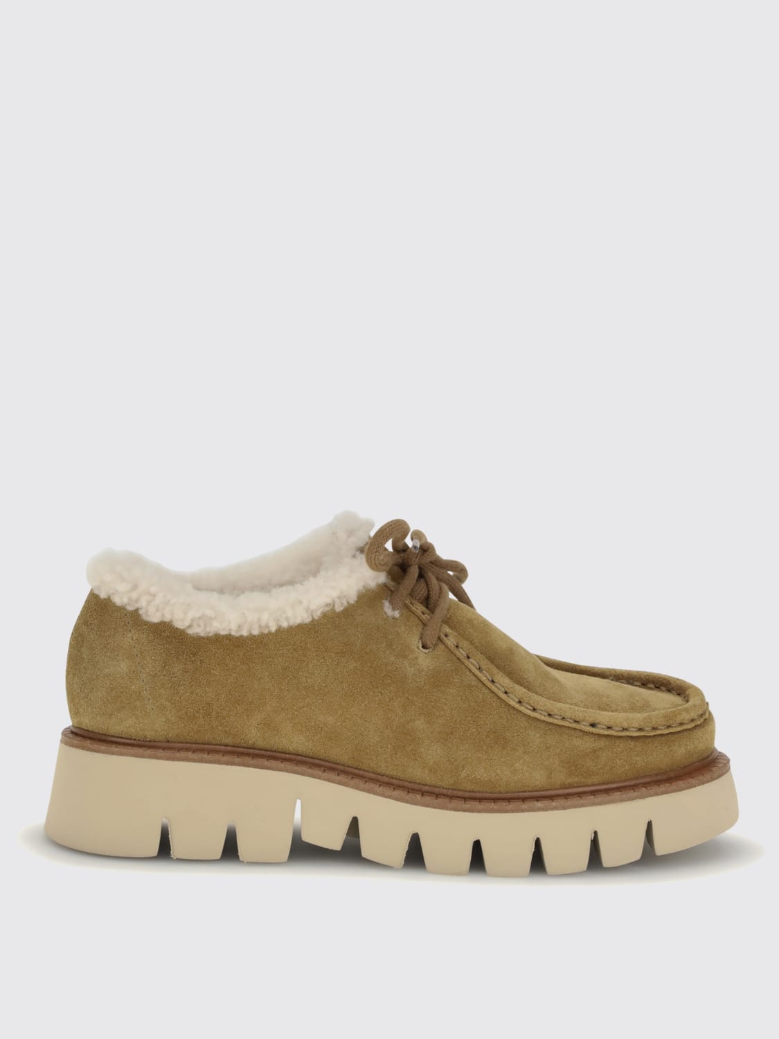 PEDRO GARCIA LOAFER: Shoes woman Pedro Garcia, Mud - Img 1