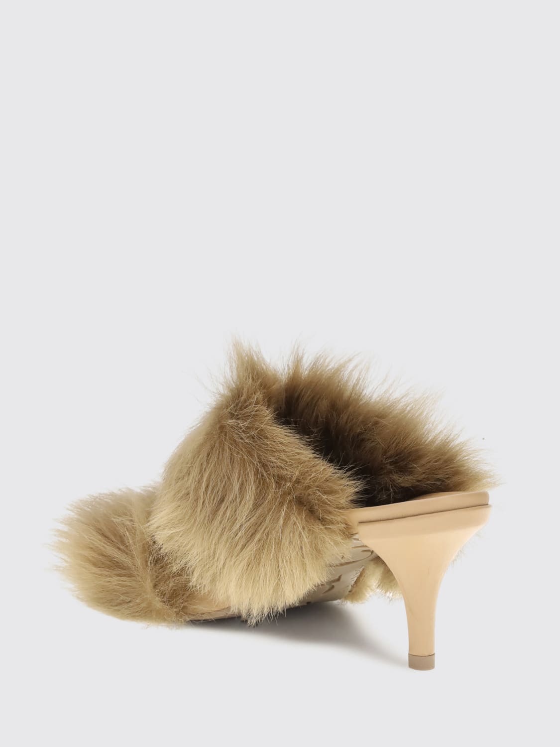 PEDRO GARCIA 高跟凉鞋: 鞋 女士 Pedro Garcia, 米色 - Img 3