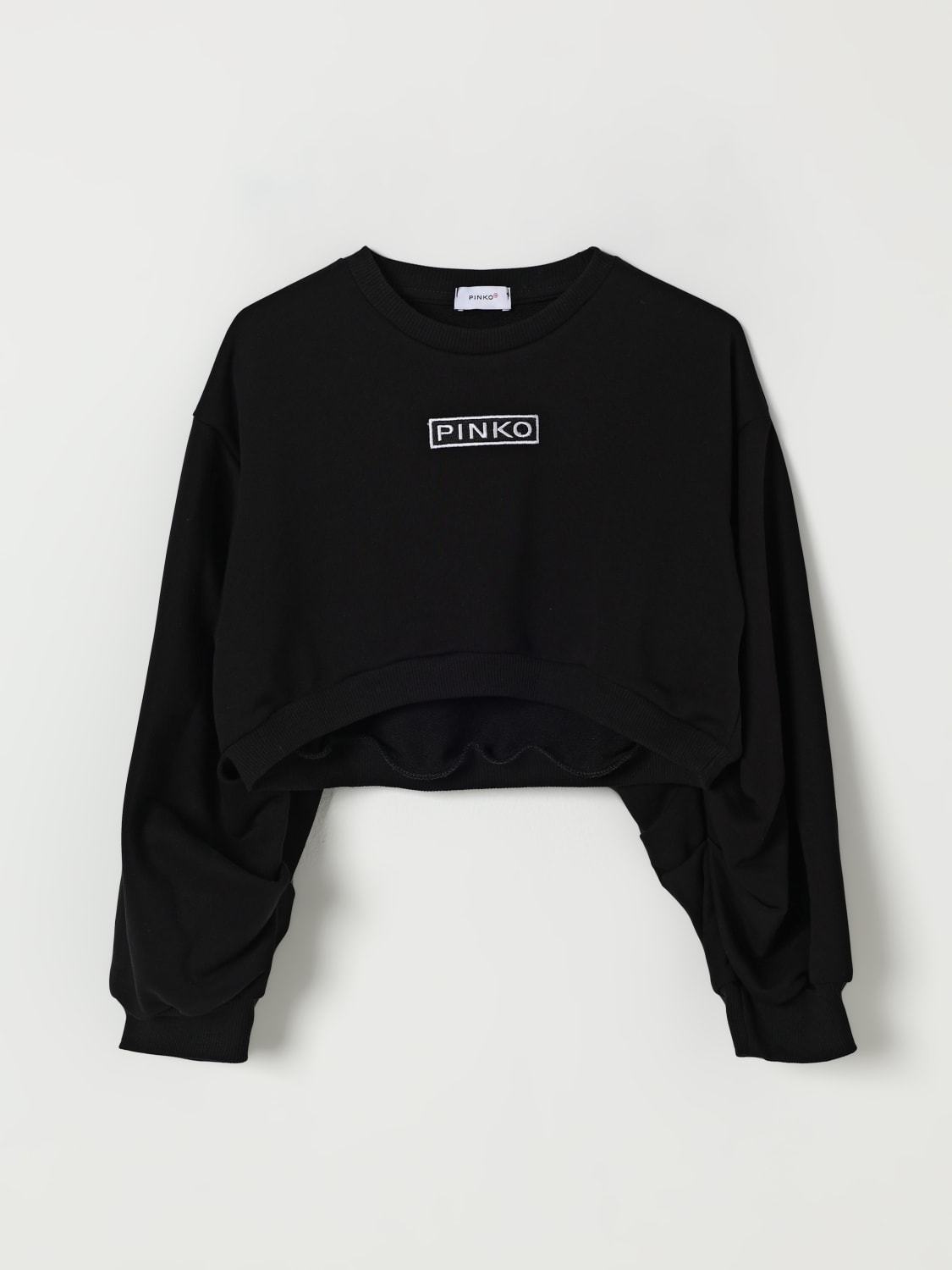 PINKO JERSEY: Jersey niños Pinko, Negro - Img 1