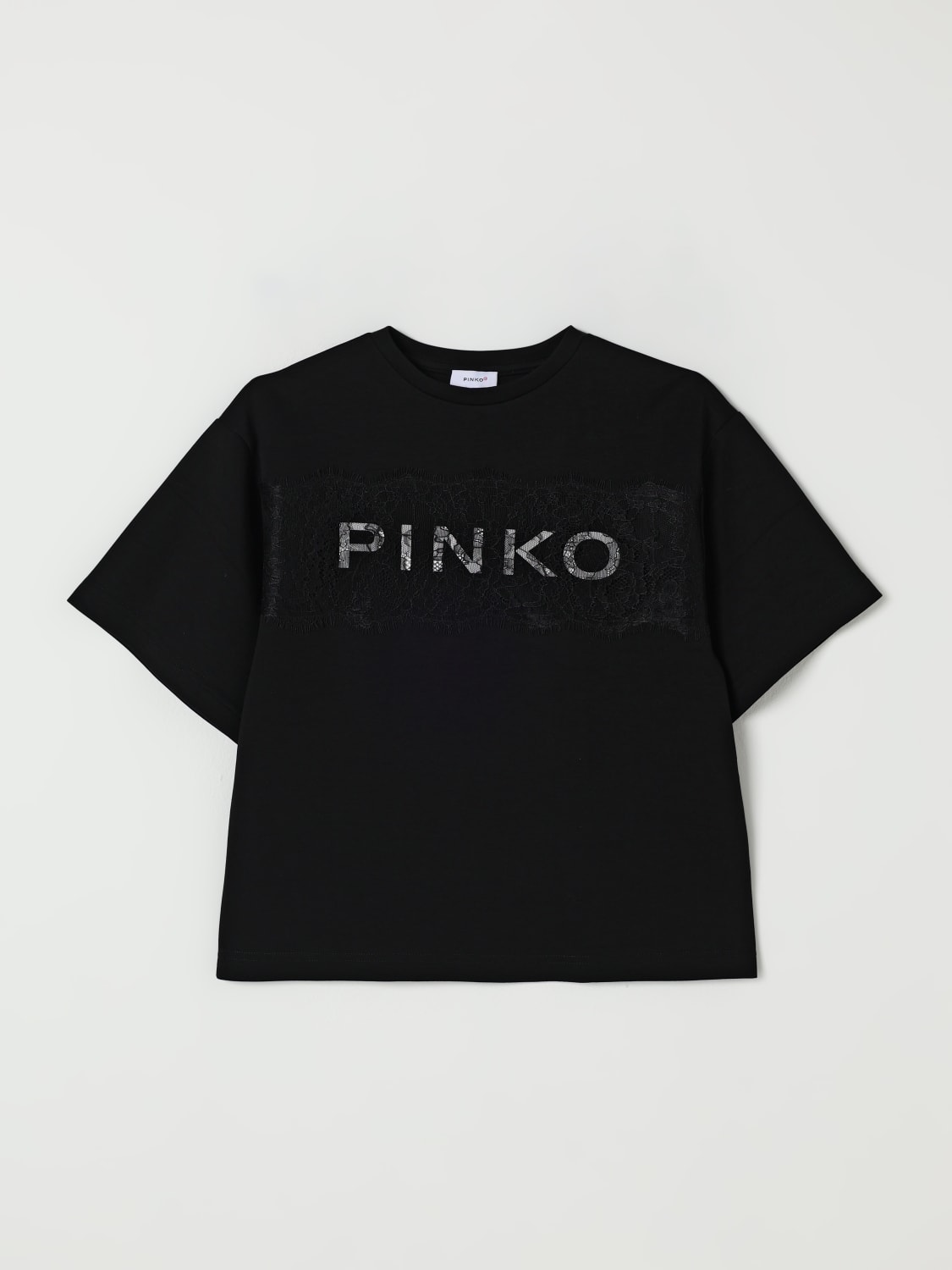 PINKO T-SHIRT: T-shirt kinder Pinko, Schwarz - Img 1