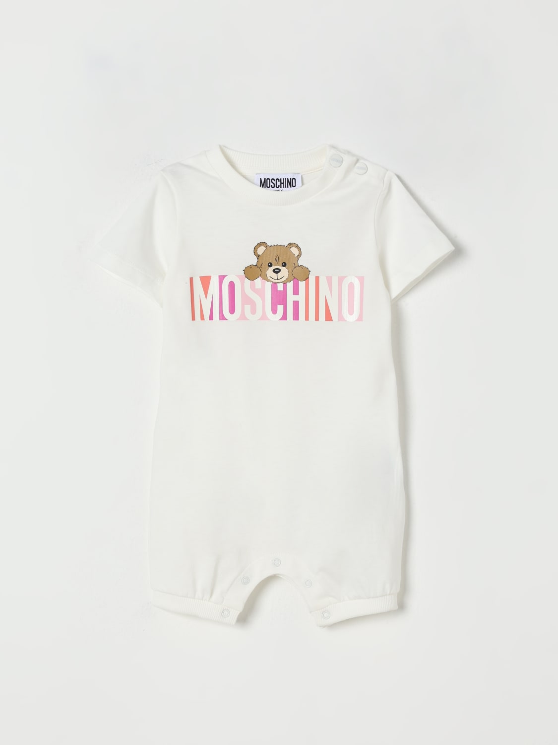 MOSCHINO TRACKSUIT: Underwear kids Moschino, Beige - Img 1