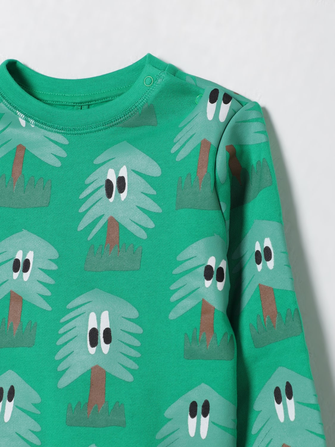 STELLA MCCARTNEY KIDS MAGLIA: Felpa Stella McCartney Kids in cotone con stampa , Fantasia - Img 3