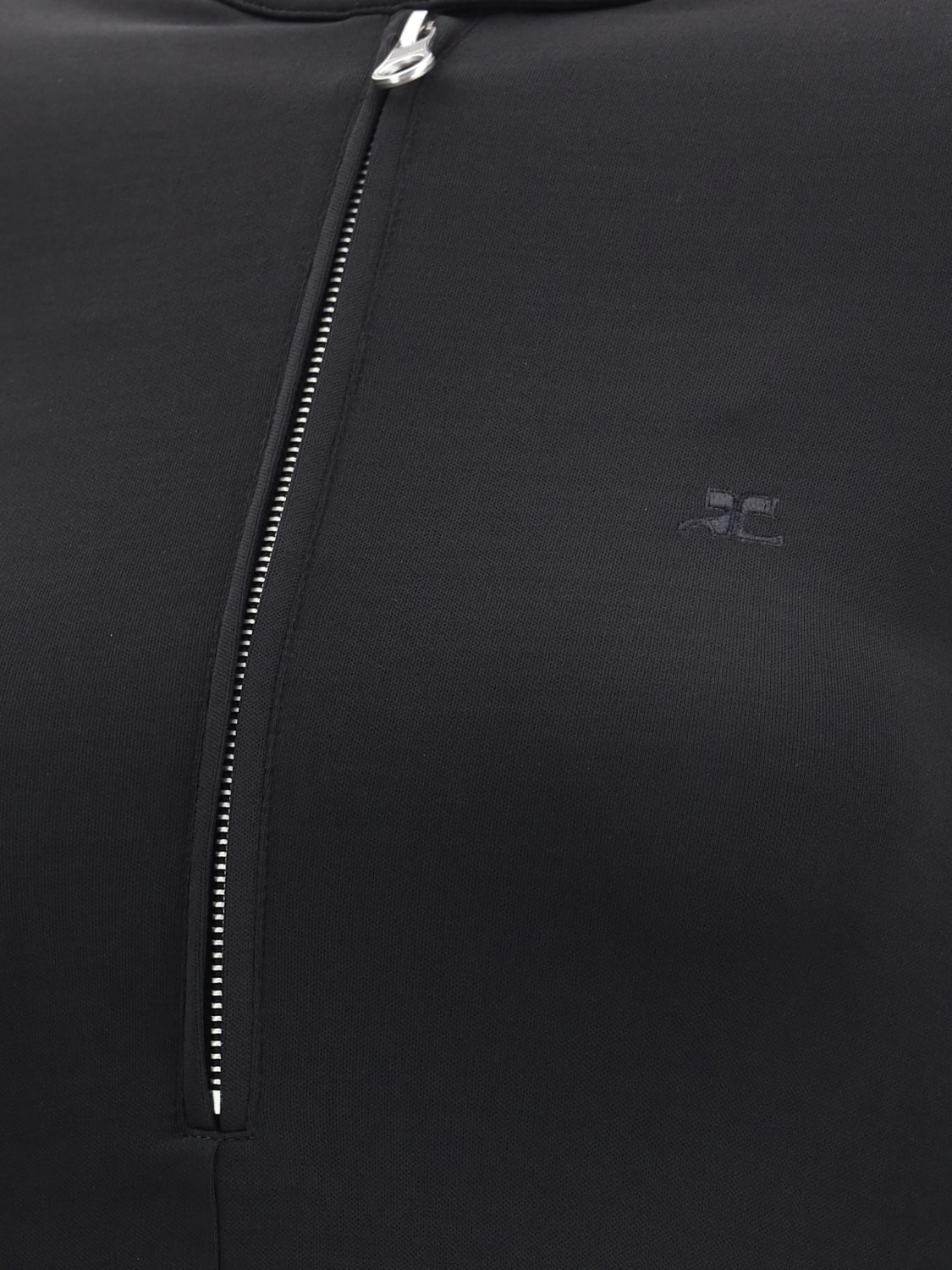 COURRÈGES DRESS: Dress woman CourrÈges, Black - Img 3