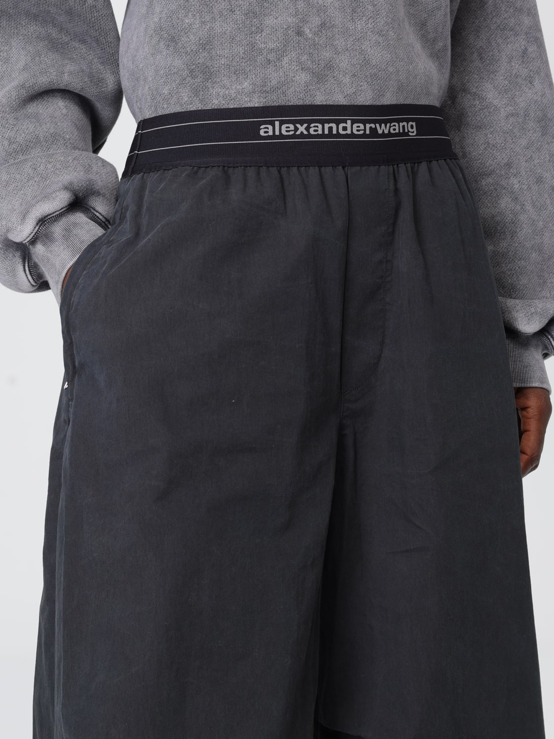 ALEXANDER WANG PANTALON: Pantalon femme Alexander Wang, Noir - Img 5